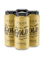 Venn Brewing Venn Gold Non-Alcoholic Light Lager 4 can