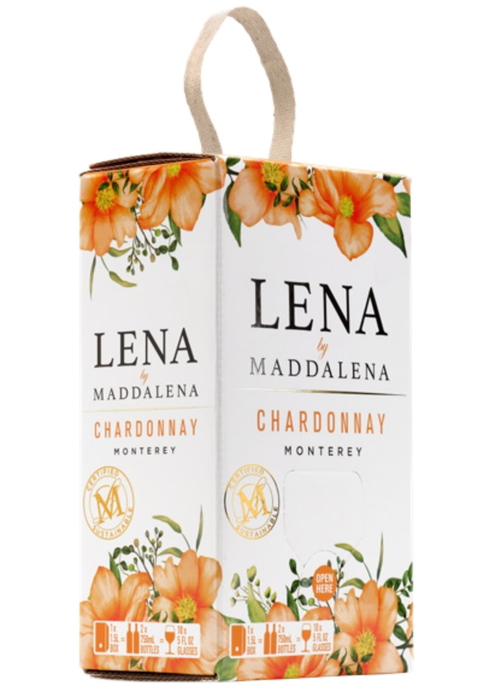 Lena Lena Maddalena Monterey Chardonnay BOX 1.5L