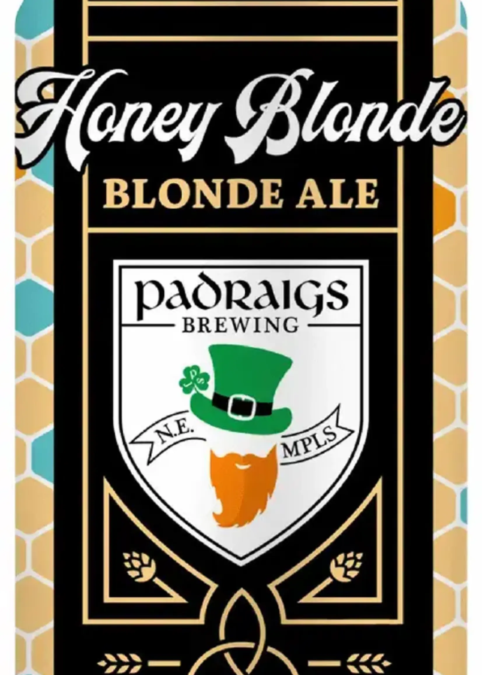 Padraigs Brewing Padraigs Brewing Honey Blonde 6 can