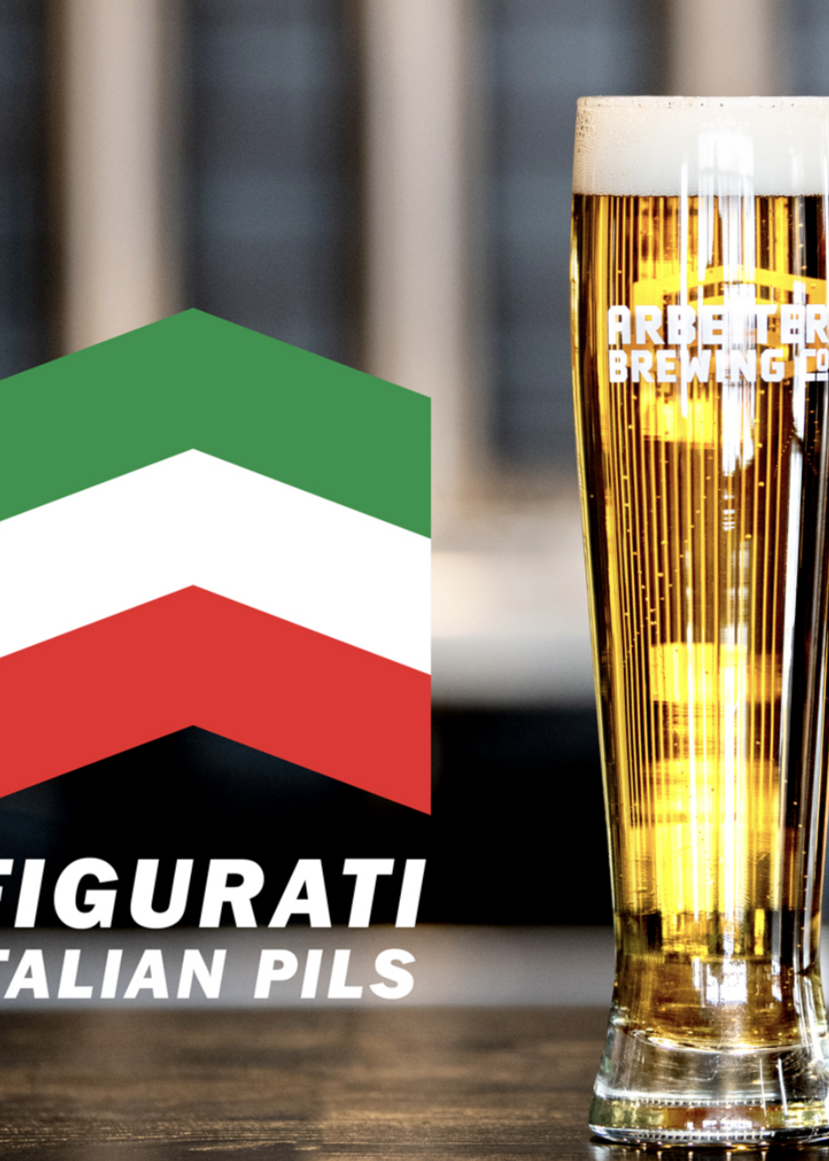 Arbeiter Arbeiter Figurati Italian Pilsner 4 can