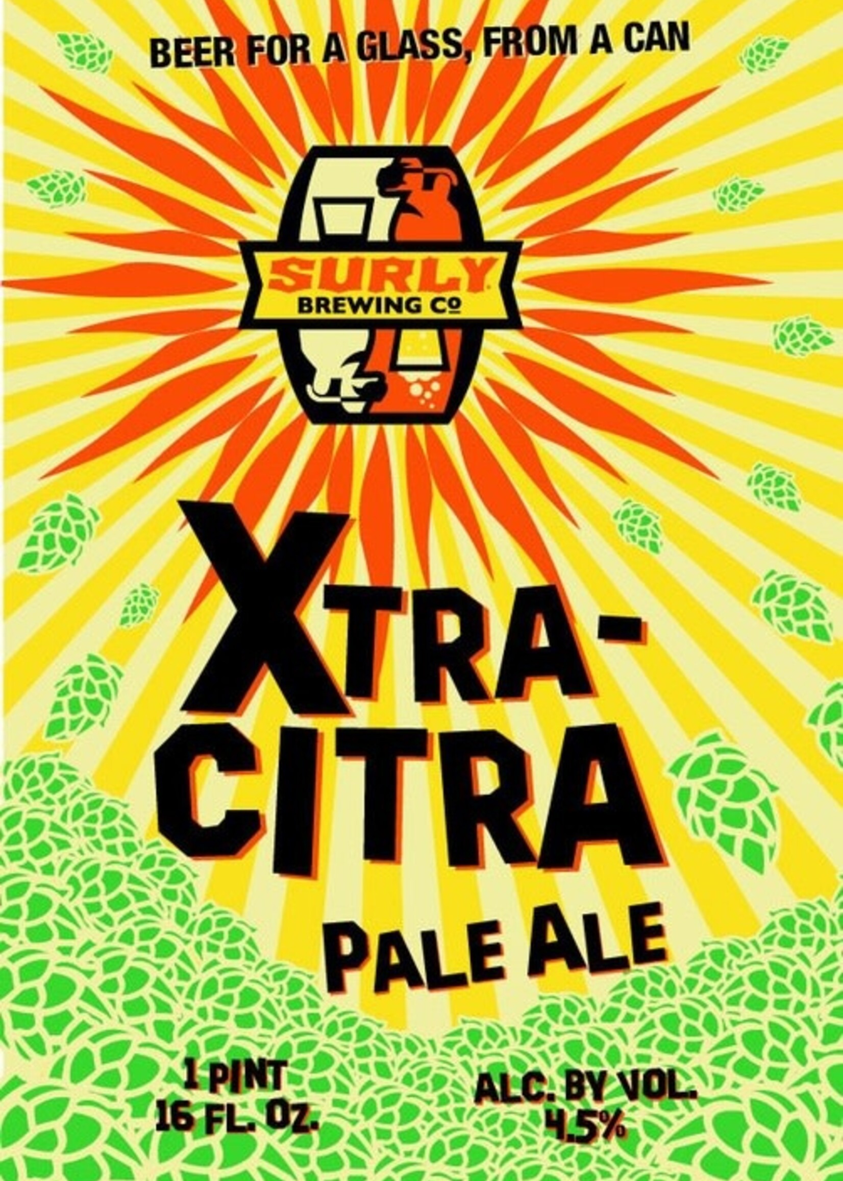 Surly Brewing Co Surly Xtra Citra Pale Ale 12 can