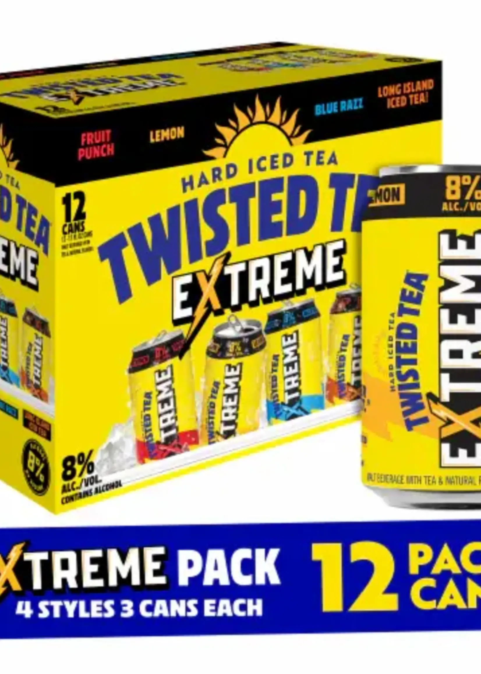 Twisted Tea Twisted Tea Extreme Variety 12 can