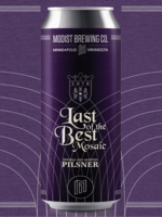 Modist Brewing Company Modist Last Of The Best Double Dry Hopped Mosaic Pilsner 4 can
