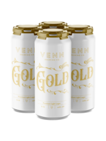 Venn Brewing Venn Brewing Gold Premium Light Lager 4 can