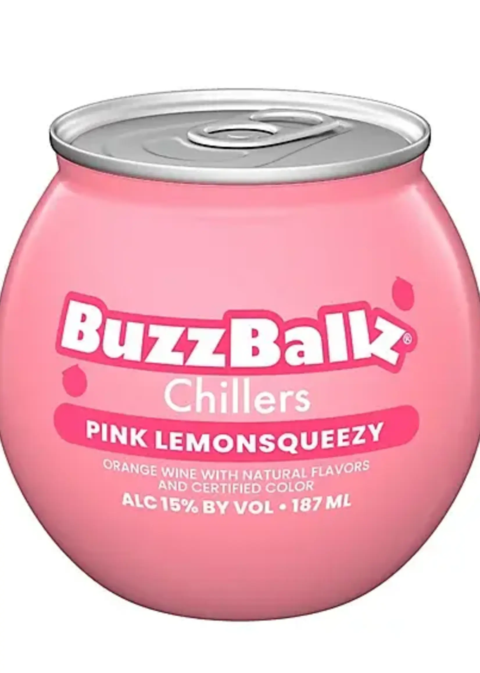 BuzzBallz BuzzBallz Pink Lemon Squeezy 187ml