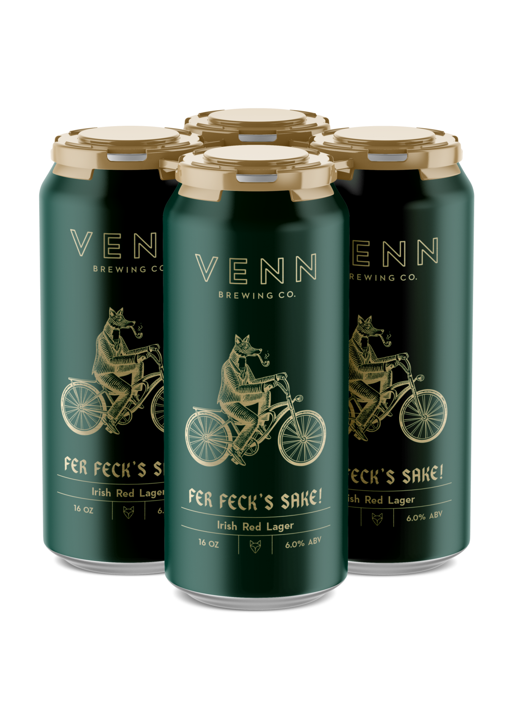 Venn Brewing Venn Brewing Fer Feck's Sake Irish Red 4 pack