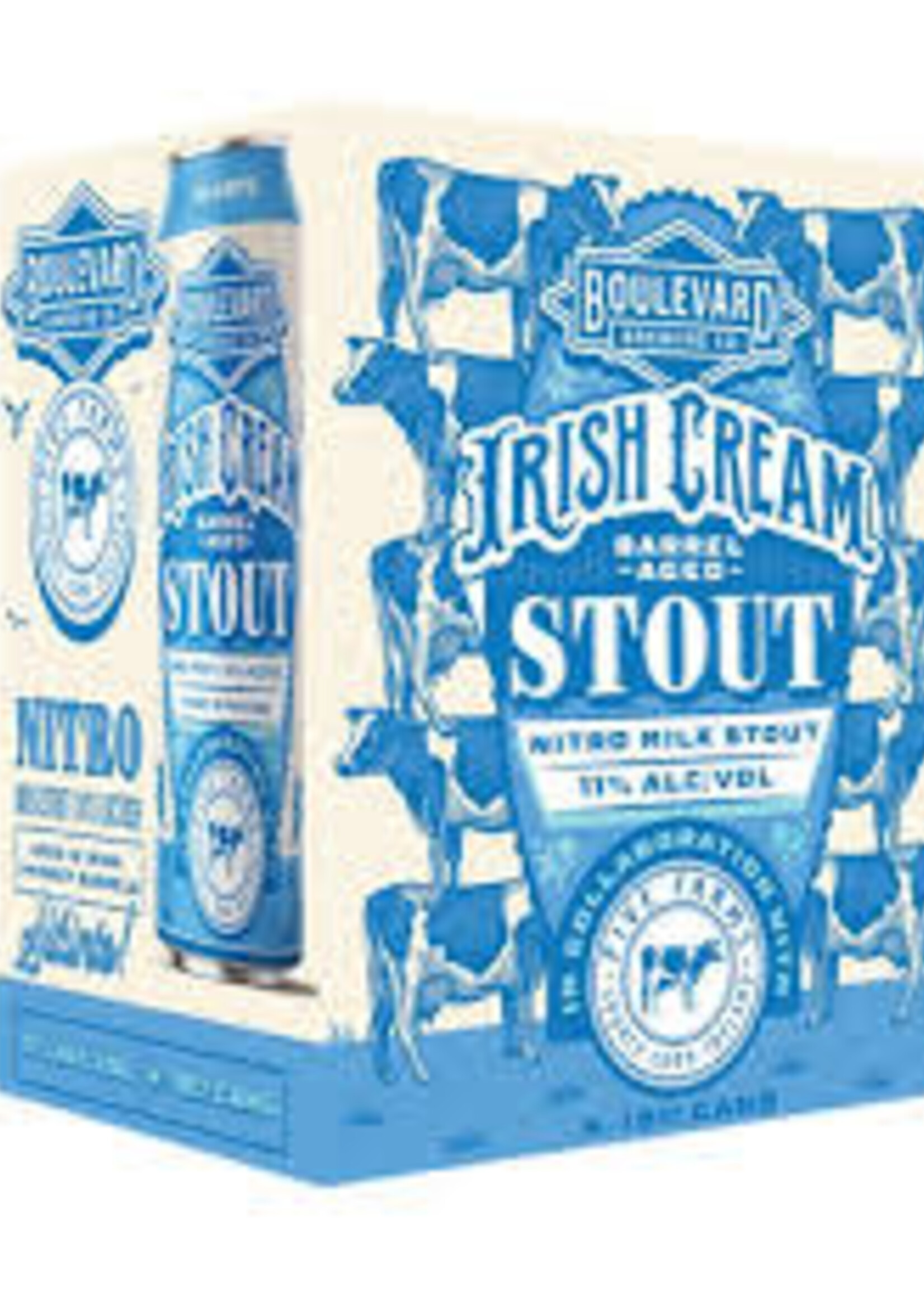 Boulevard Brewing Boulevard Irish Cream Barrel Aged Stout 4 can