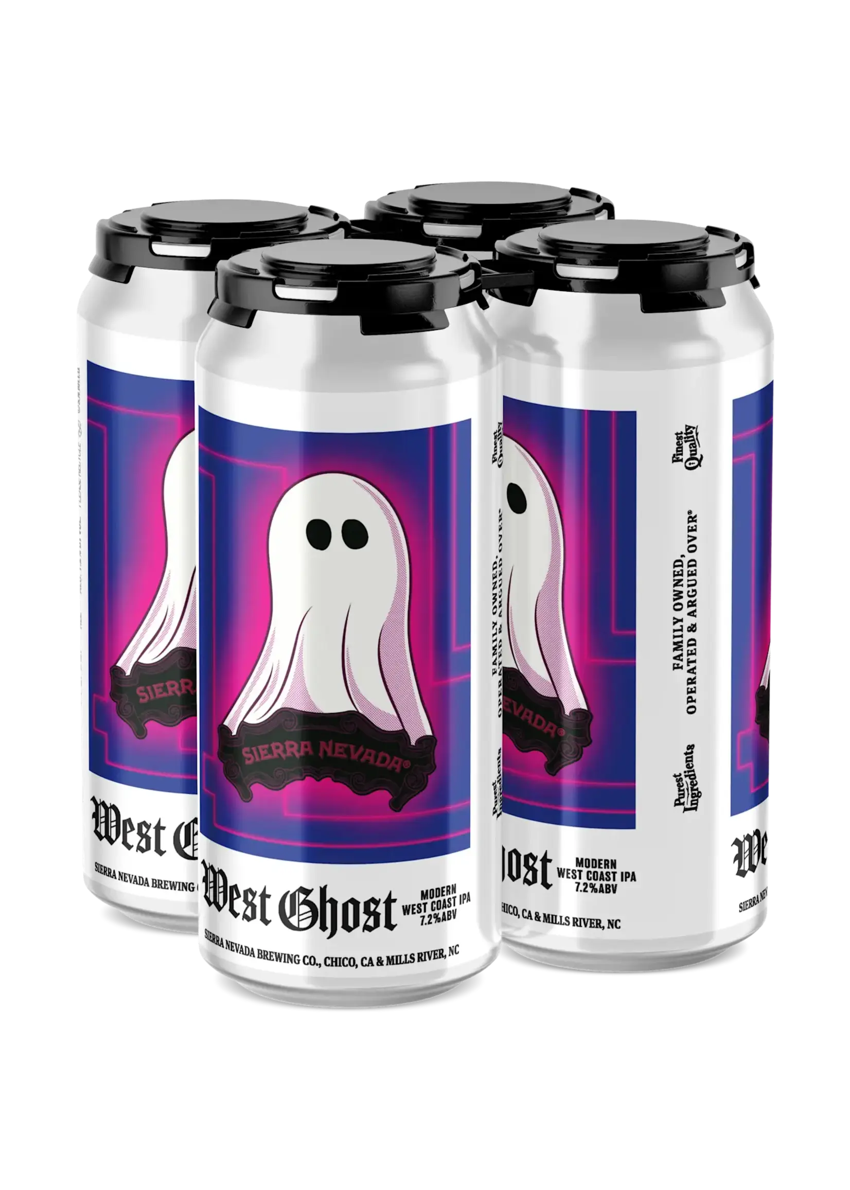 Sierra Nevada Sierra Nevada West Ghost West Coast IPA 4 can