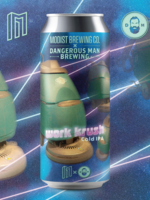 Modist Brewing Company Modist X Dangerous Man Work Krush Cold IPA 4 can