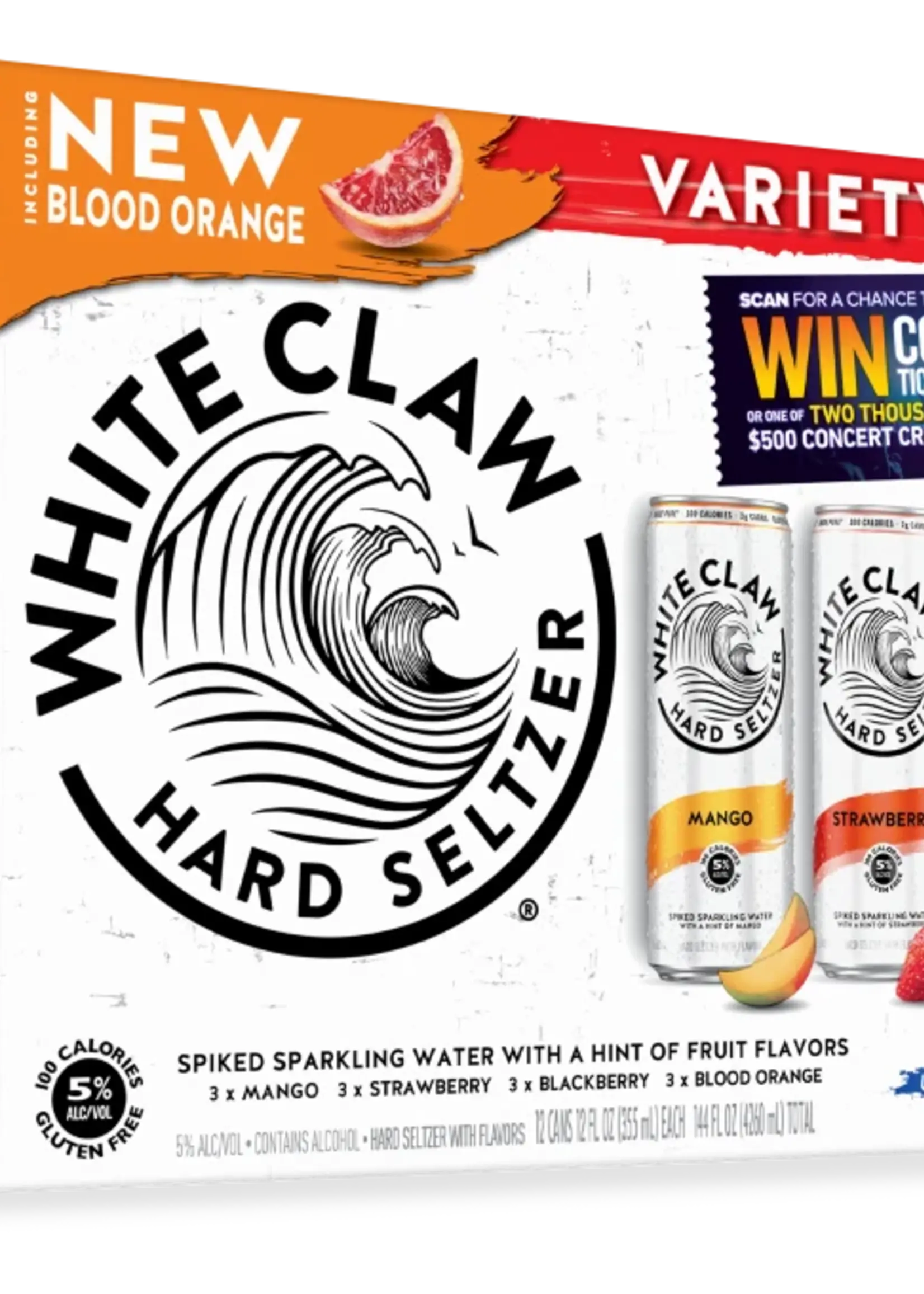 Mike's White Claw White Claw Variety #3 12 can