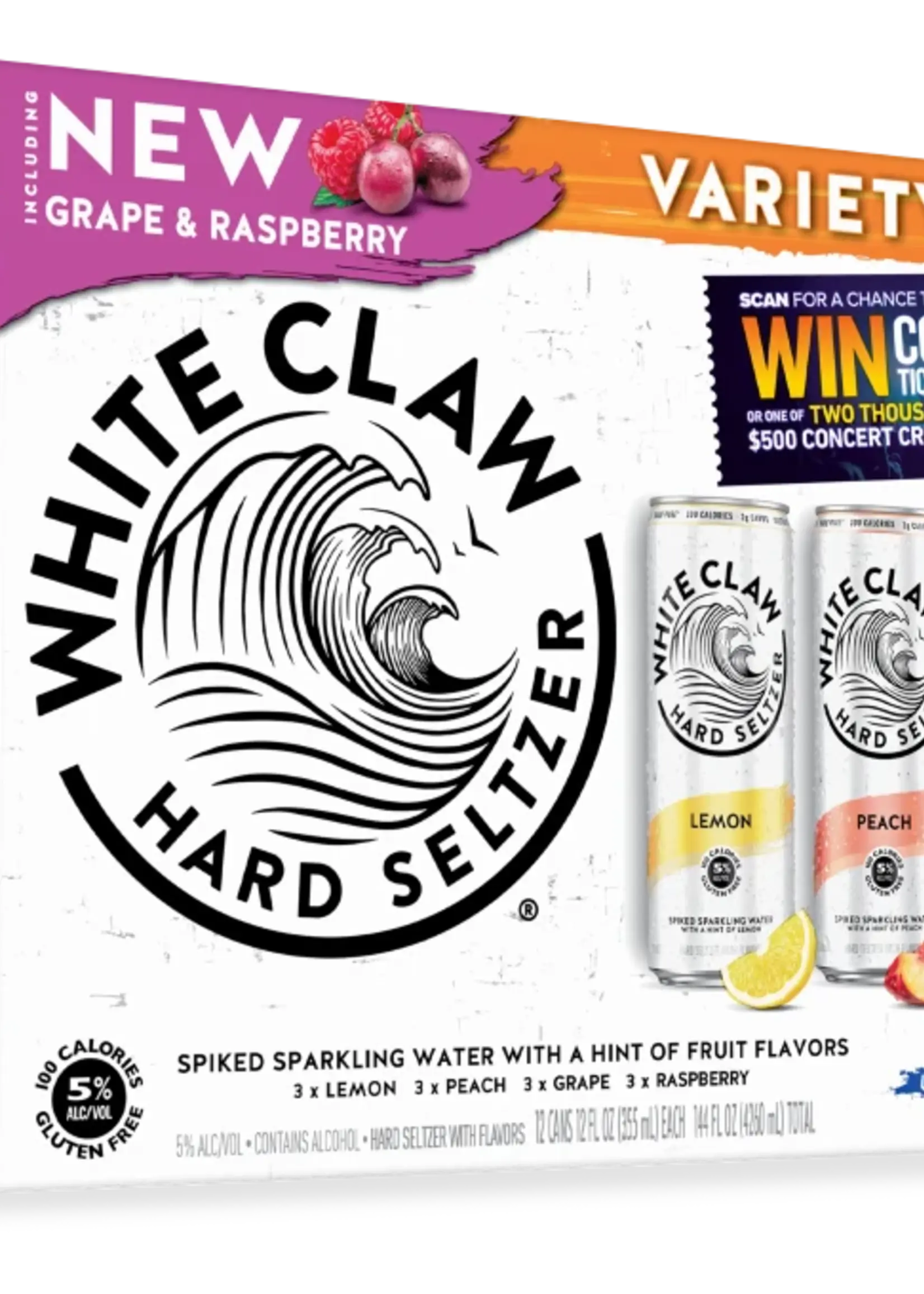 Mike's White Claw White Claw Variety #2 12 can