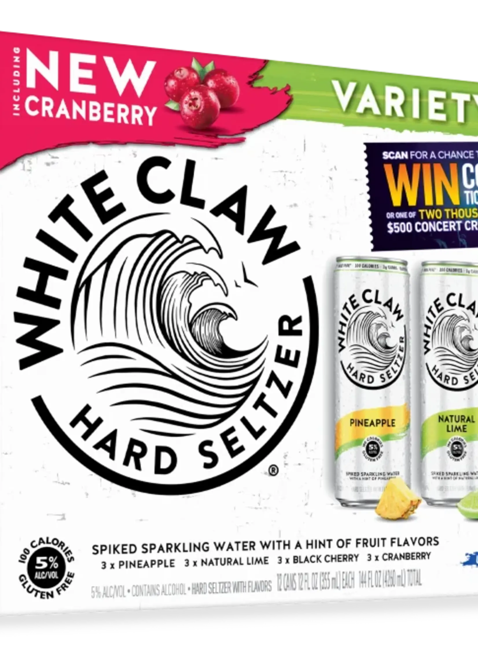 Mike's White Claw White Claw Variety #1 12 can