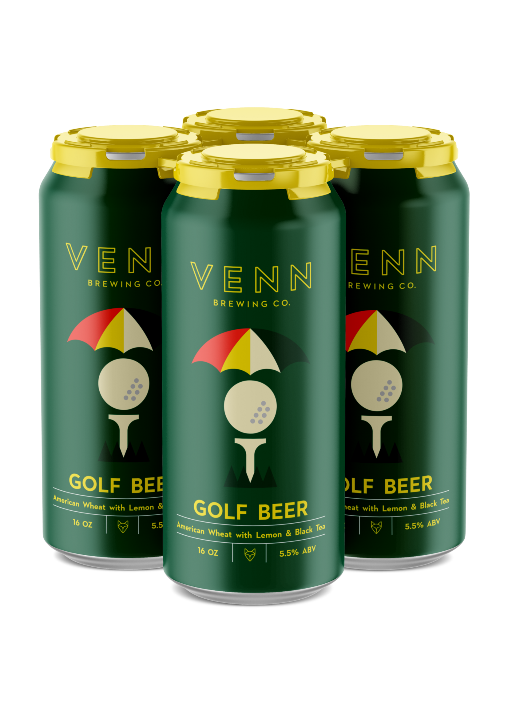 Venn Brewing Venn Brewing Golf Beer 4 pack