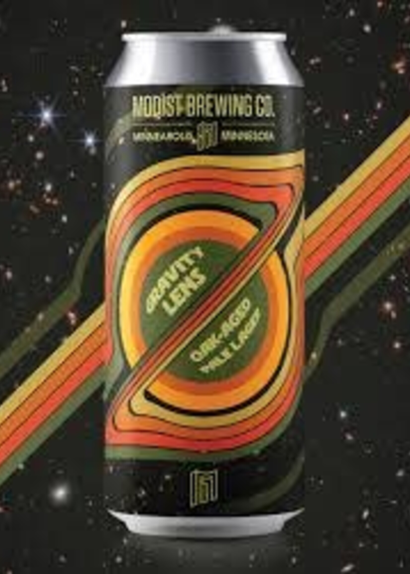 Modist Brewing Company Modist Gravity Lens Oak Aged Pale Lager 4 can