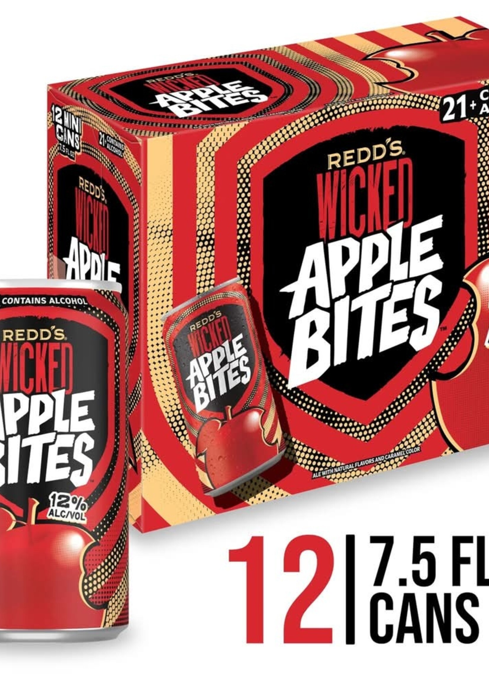 Redd's Redd's Wicked Apple Bites 7.5oz 12 can