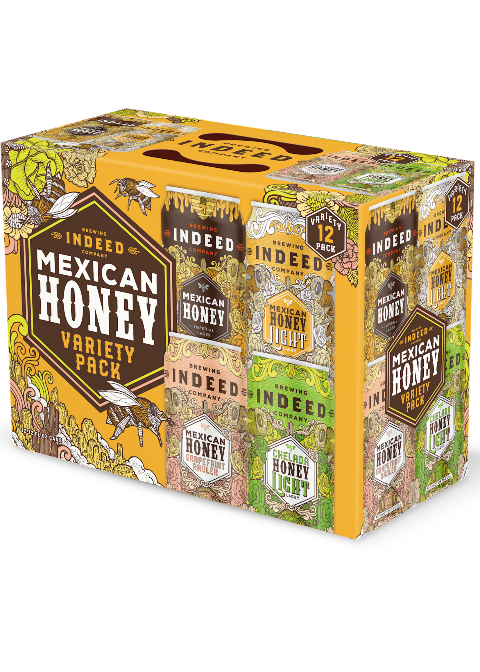 Indeed Indeed Mexican Honey Variety Pack 12 can