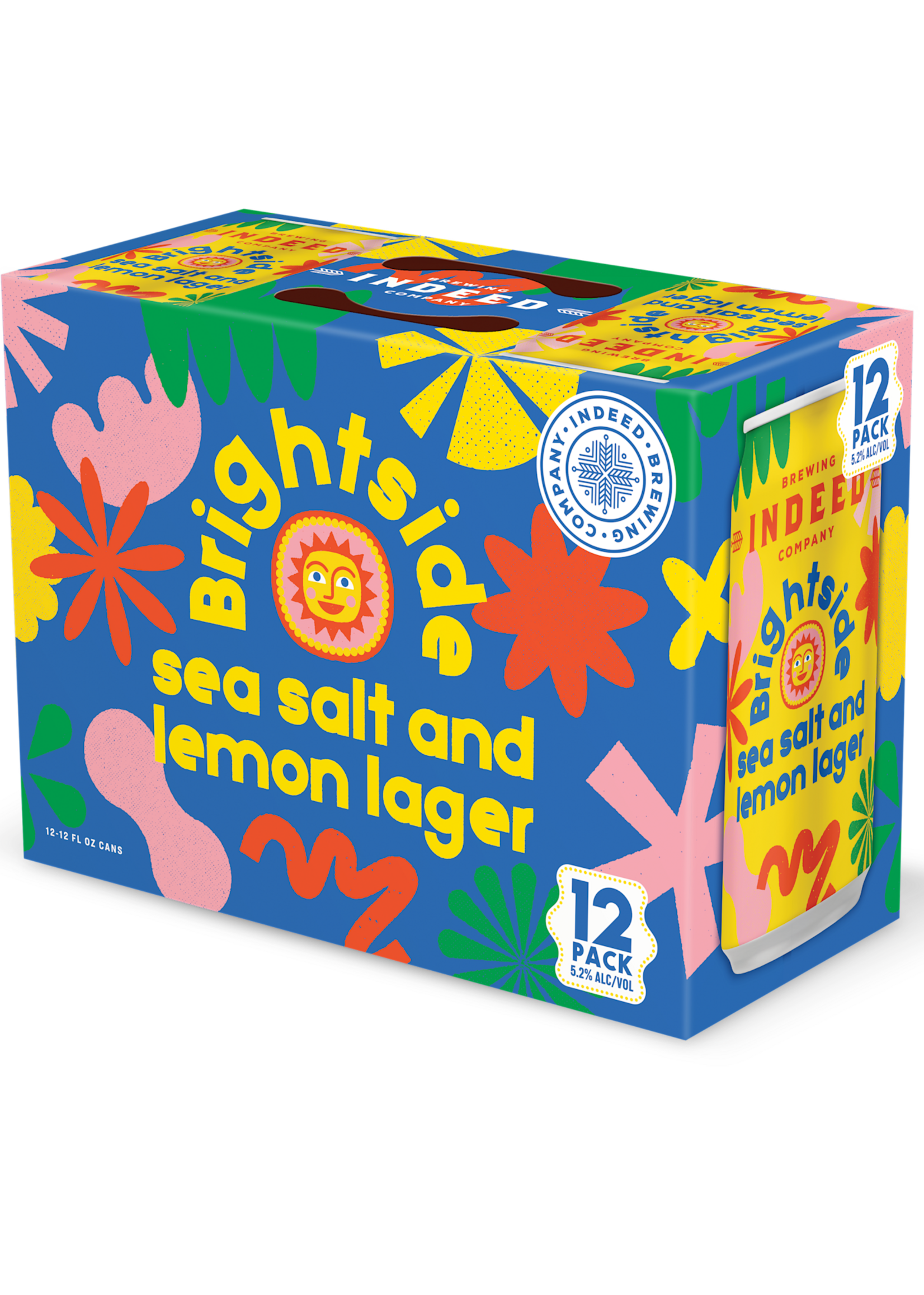 Indeed Indeed Brightside Sea Salt Lemon Lager 12 can