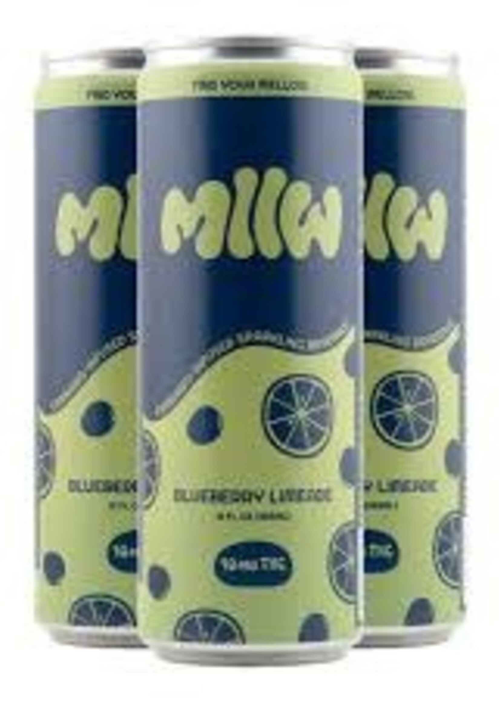 Mllw Mllw Blueberry Limeade 10mg THC 4 Can