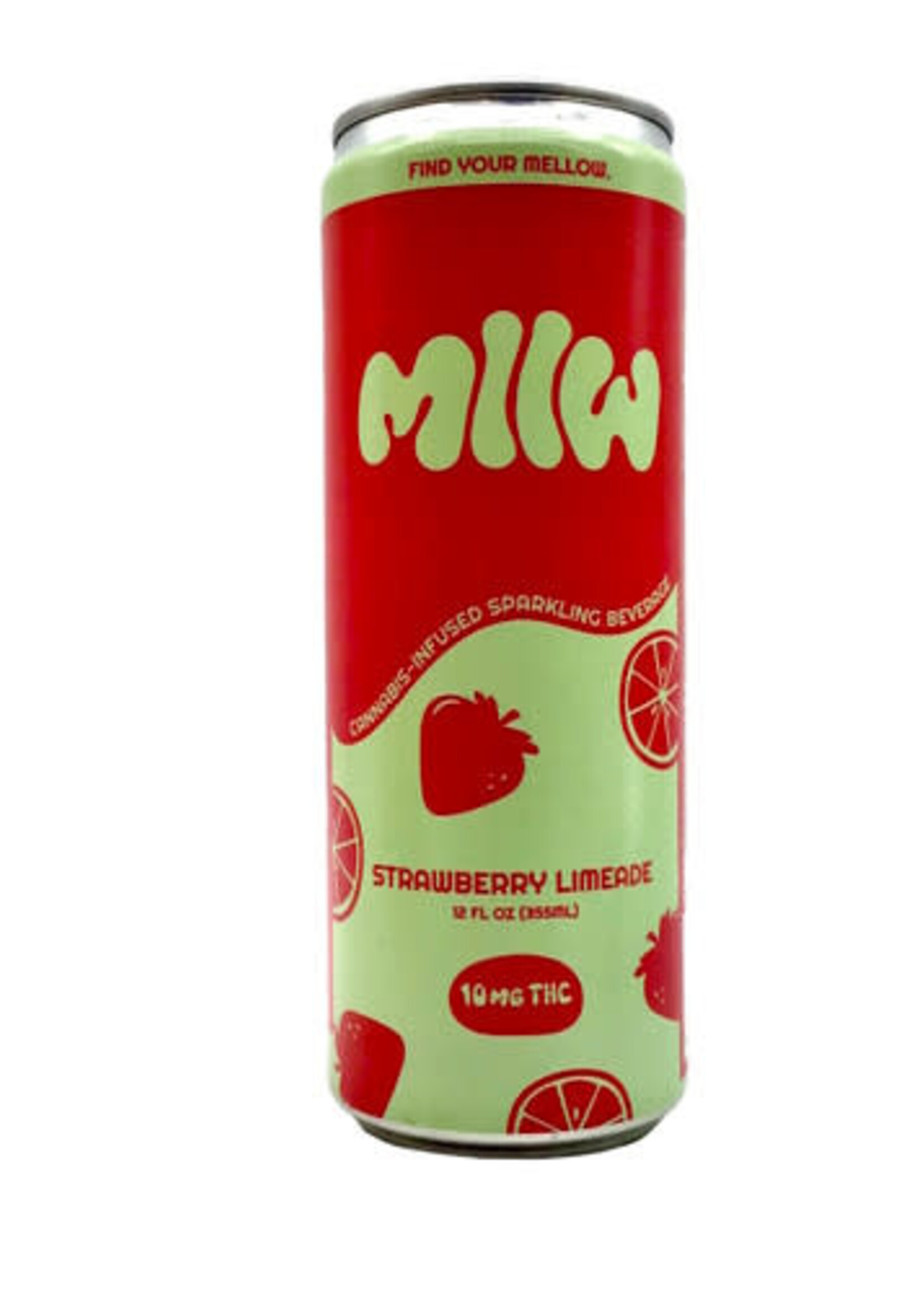 Mllw Mllw Strawberry Limeade 10mg THC 4 Can