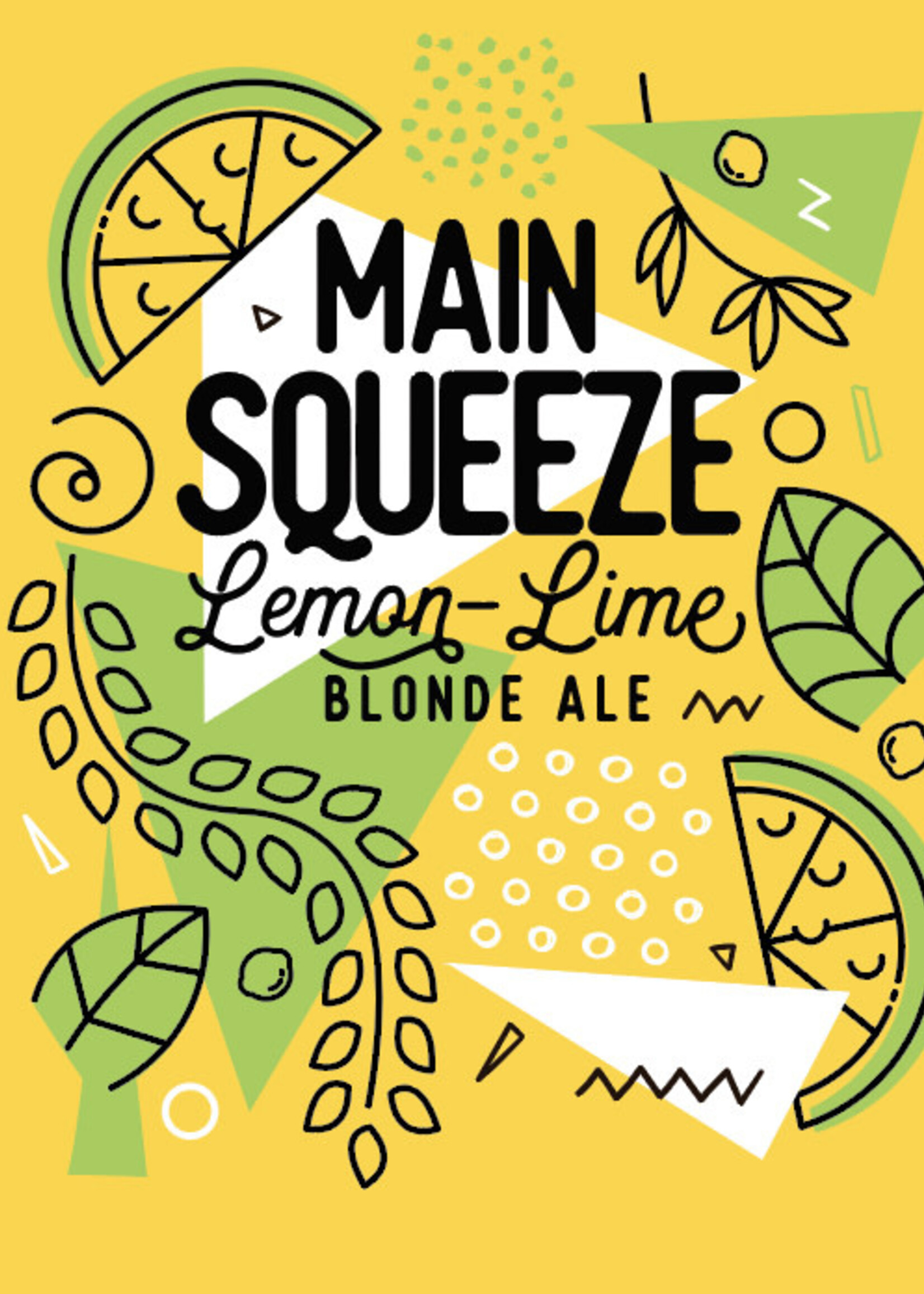 Pryes Brewing Pryes Brewing Main Squeeze Lemon/Lime Blonde 4 can
