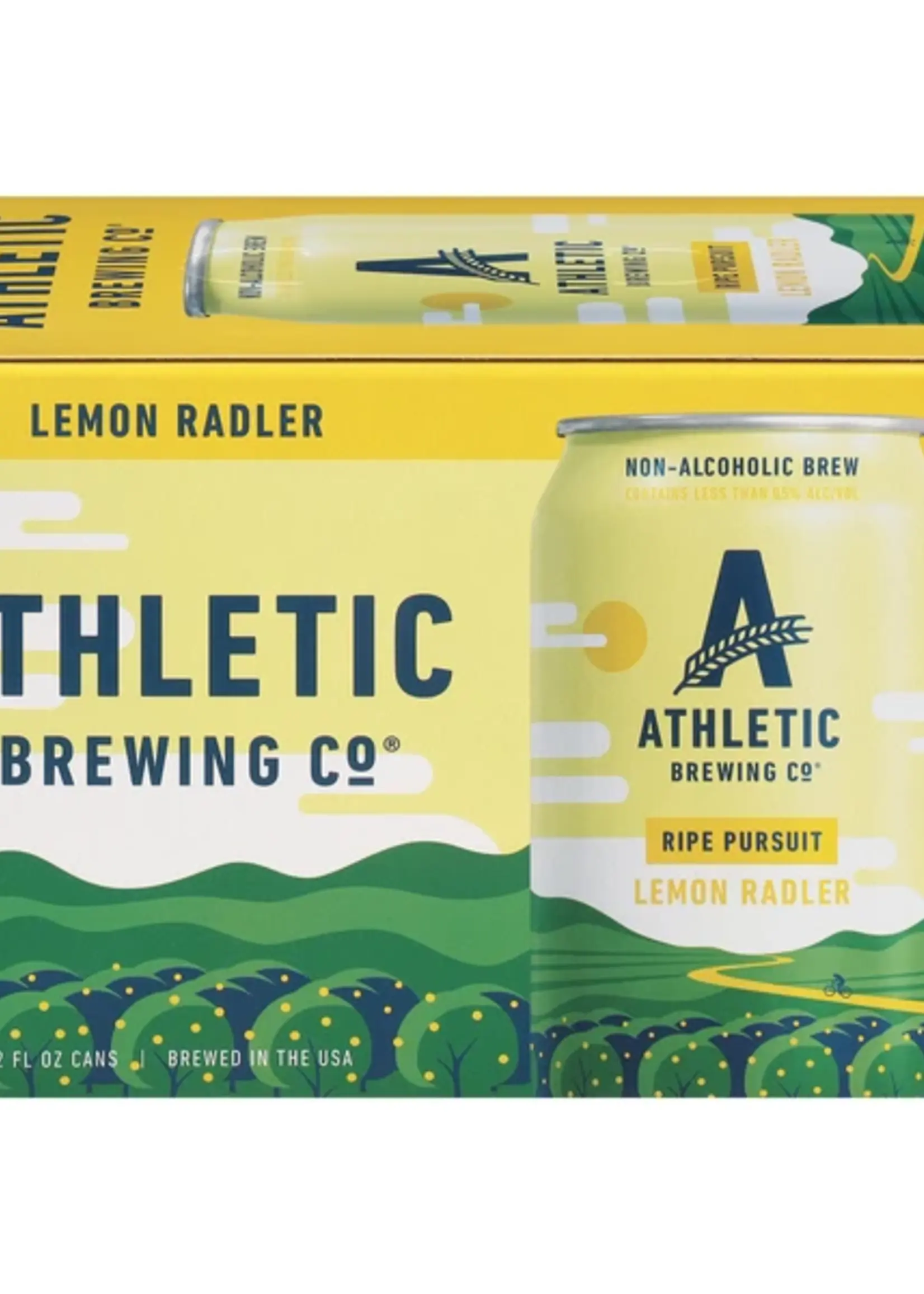 Athletic Brewing Athletic Brewing Ripe Pure Lemon Radler NA 6 can