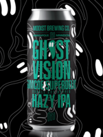Modist Brewing Company Modist Ghost Vision Simcoe Superdelic DDH Hazy IPA 4 can