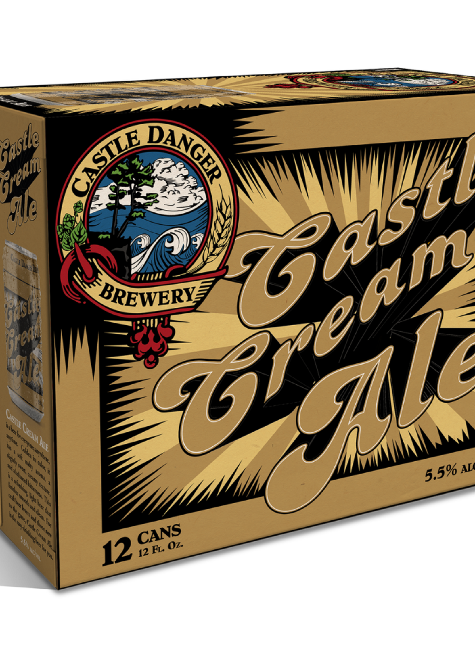 Castle Danger Brewing Co Castle Danger Cream Ale 12 Can