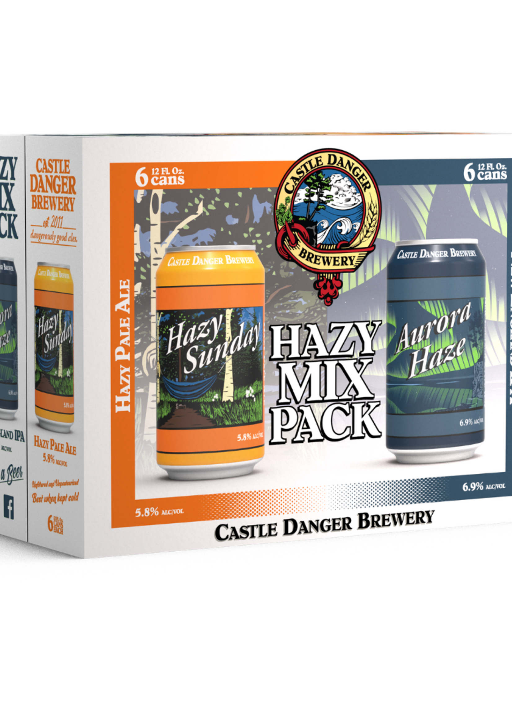 Castle Danger Brewing Co Castle Danger Hazy Mix 12 Can