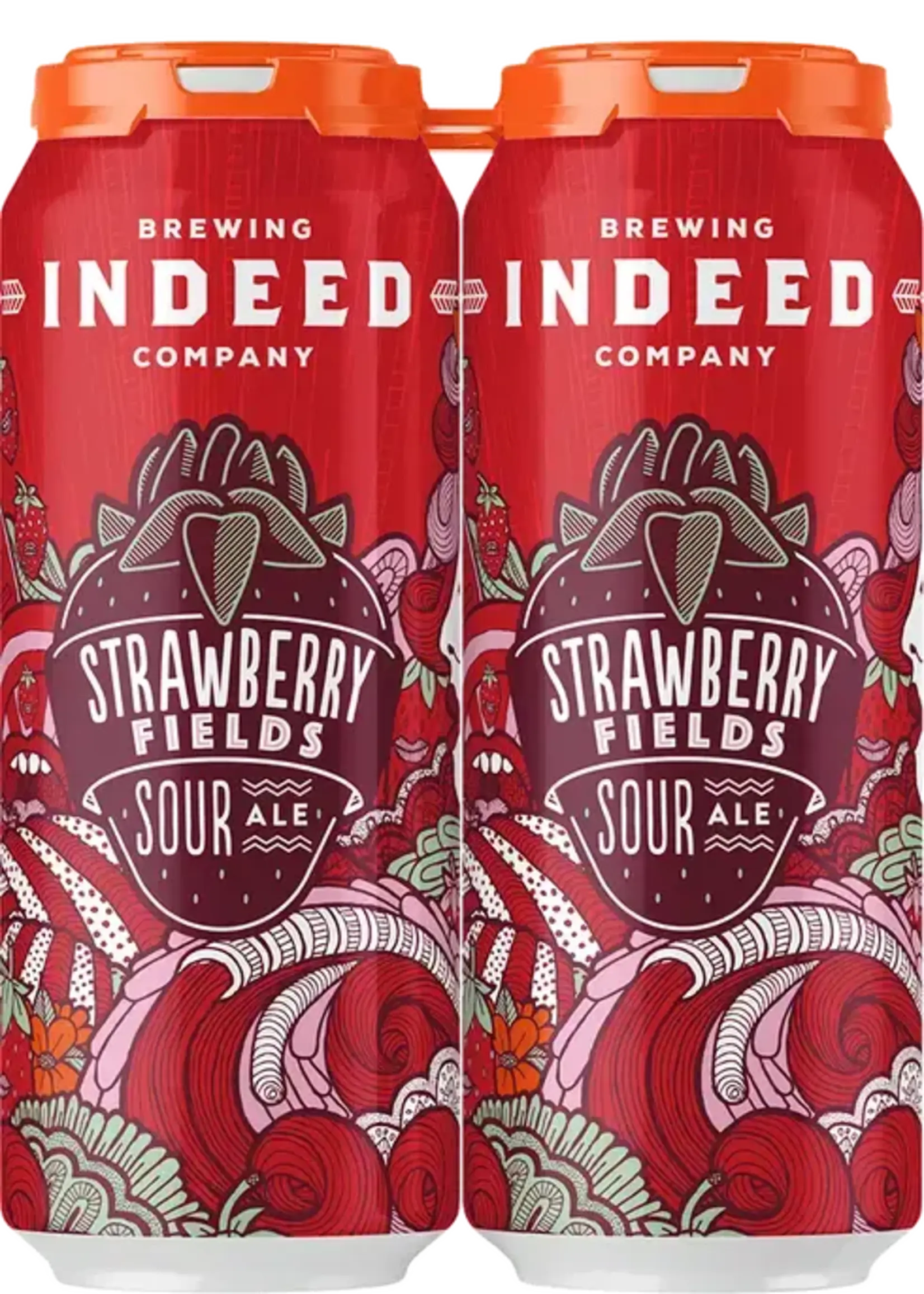 Indeed Indeed Strawberry Fields 16oz 4 can