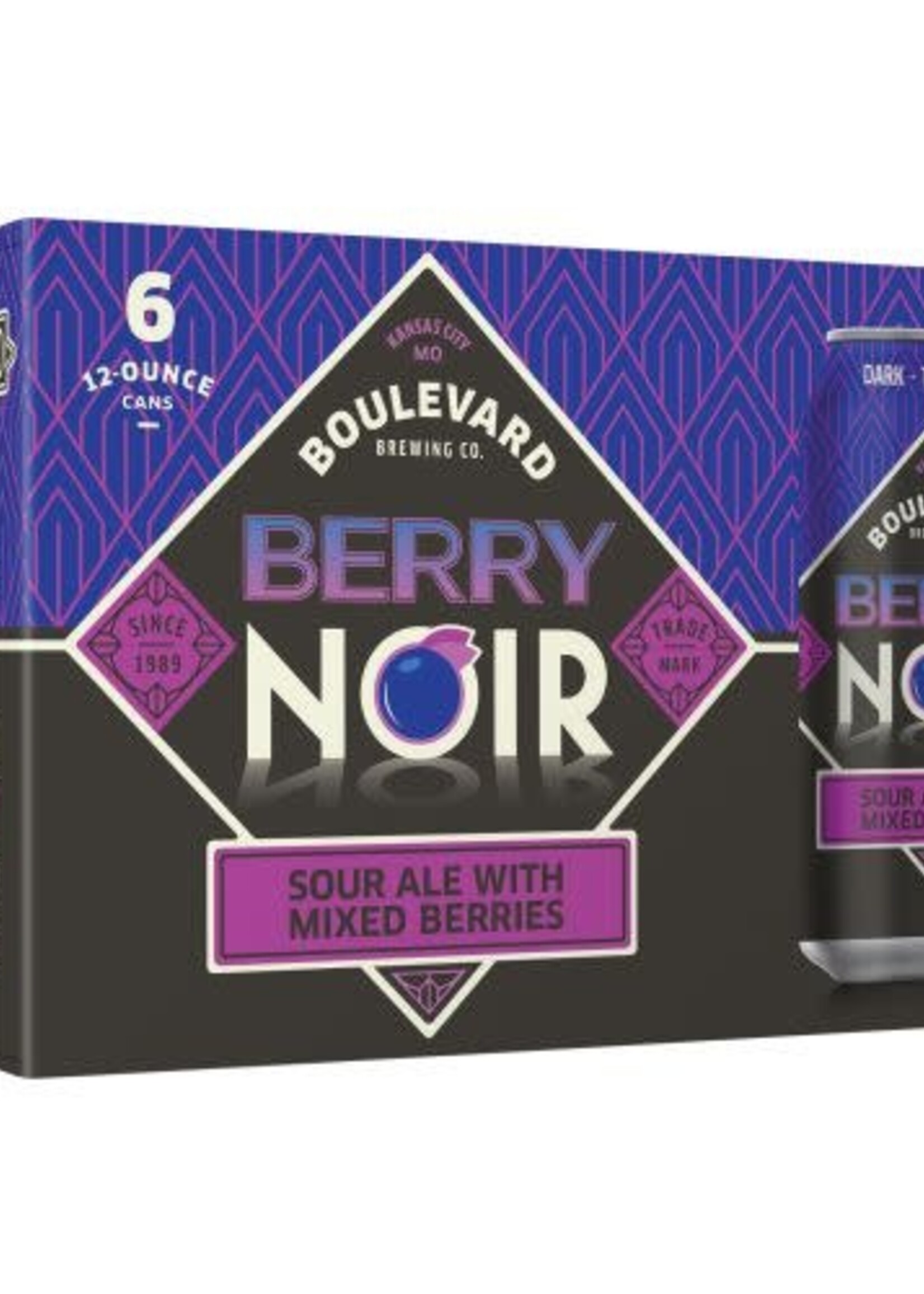 Boulevard Brewing Boulevard Berry Noir Sour Ale 6 can