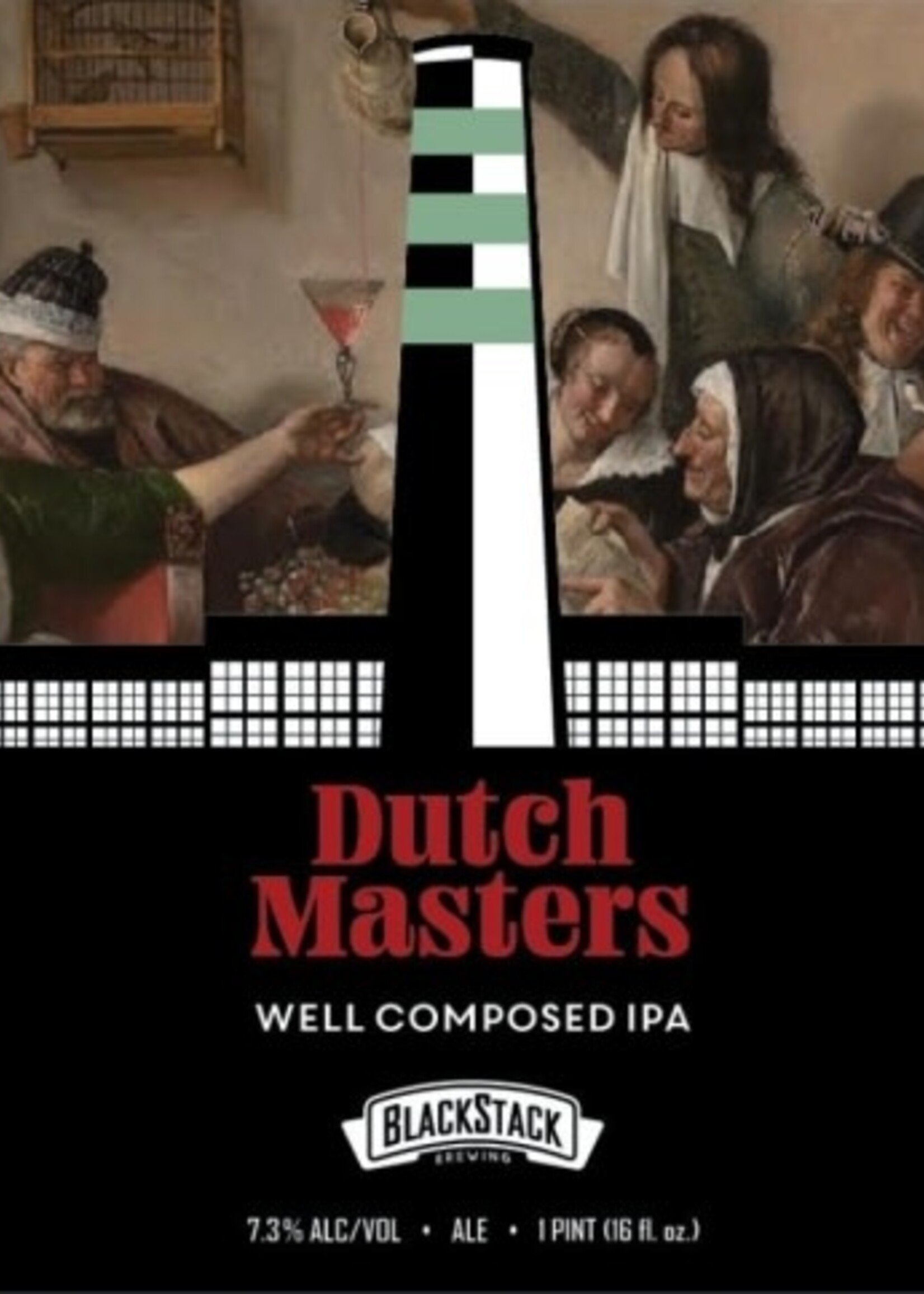 Blackstack Blackstack Dutch Masters Well Composed IPA 4 can