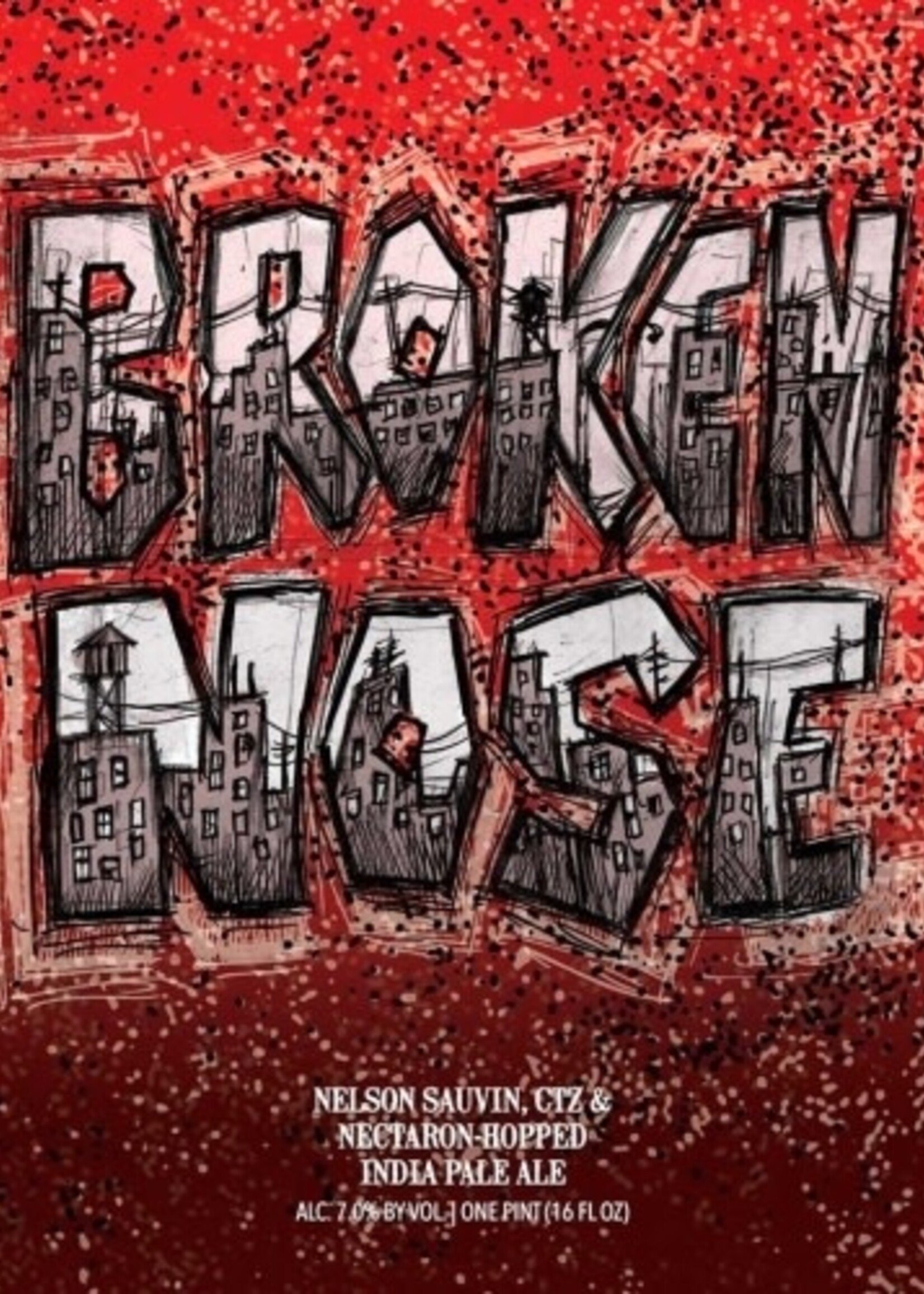 Hop Butcher Hop Butcher Broken Nose IPA 4 can