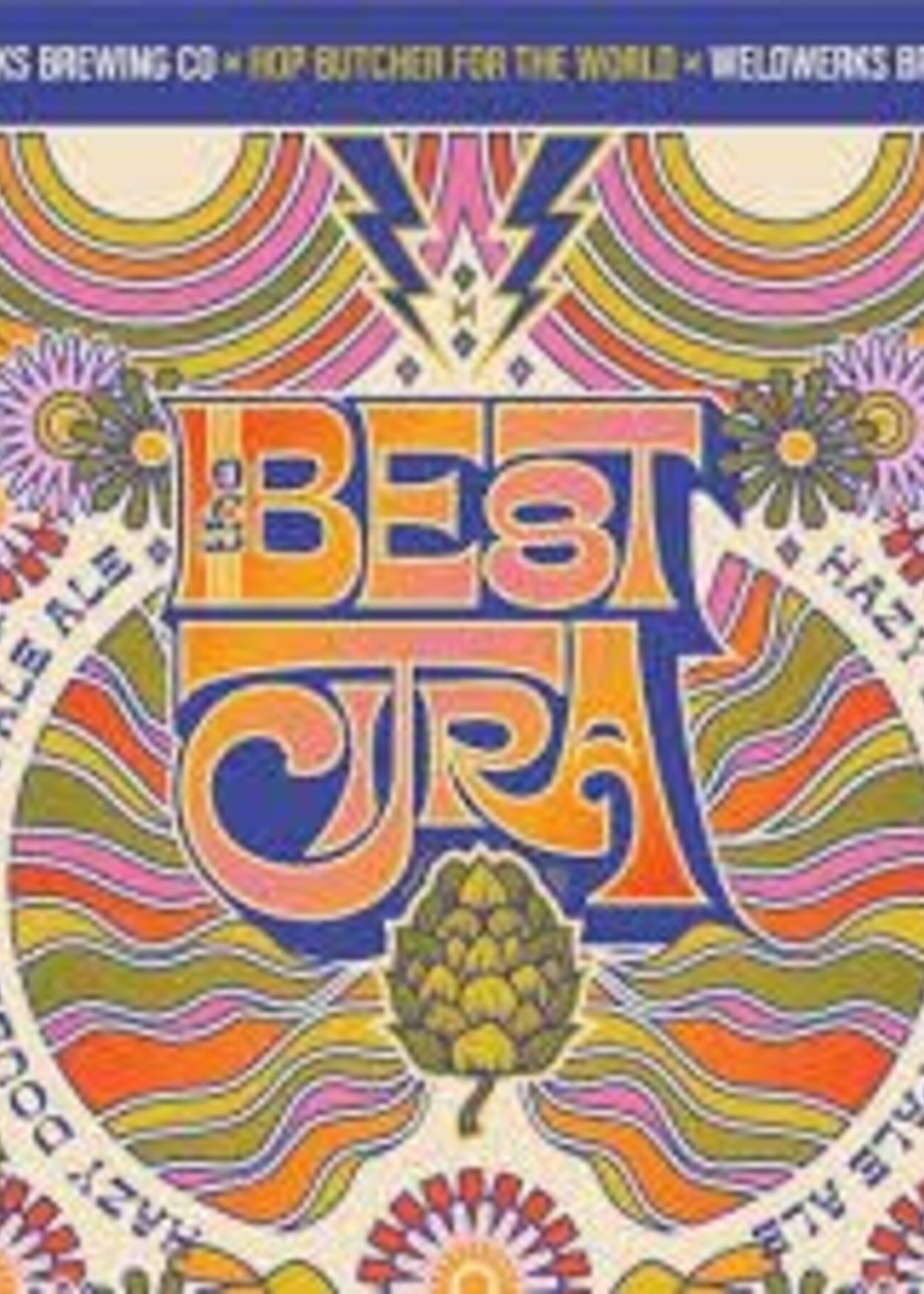 Weldwerks Weldwerks The Best Citra Hazy DIPA 4 can