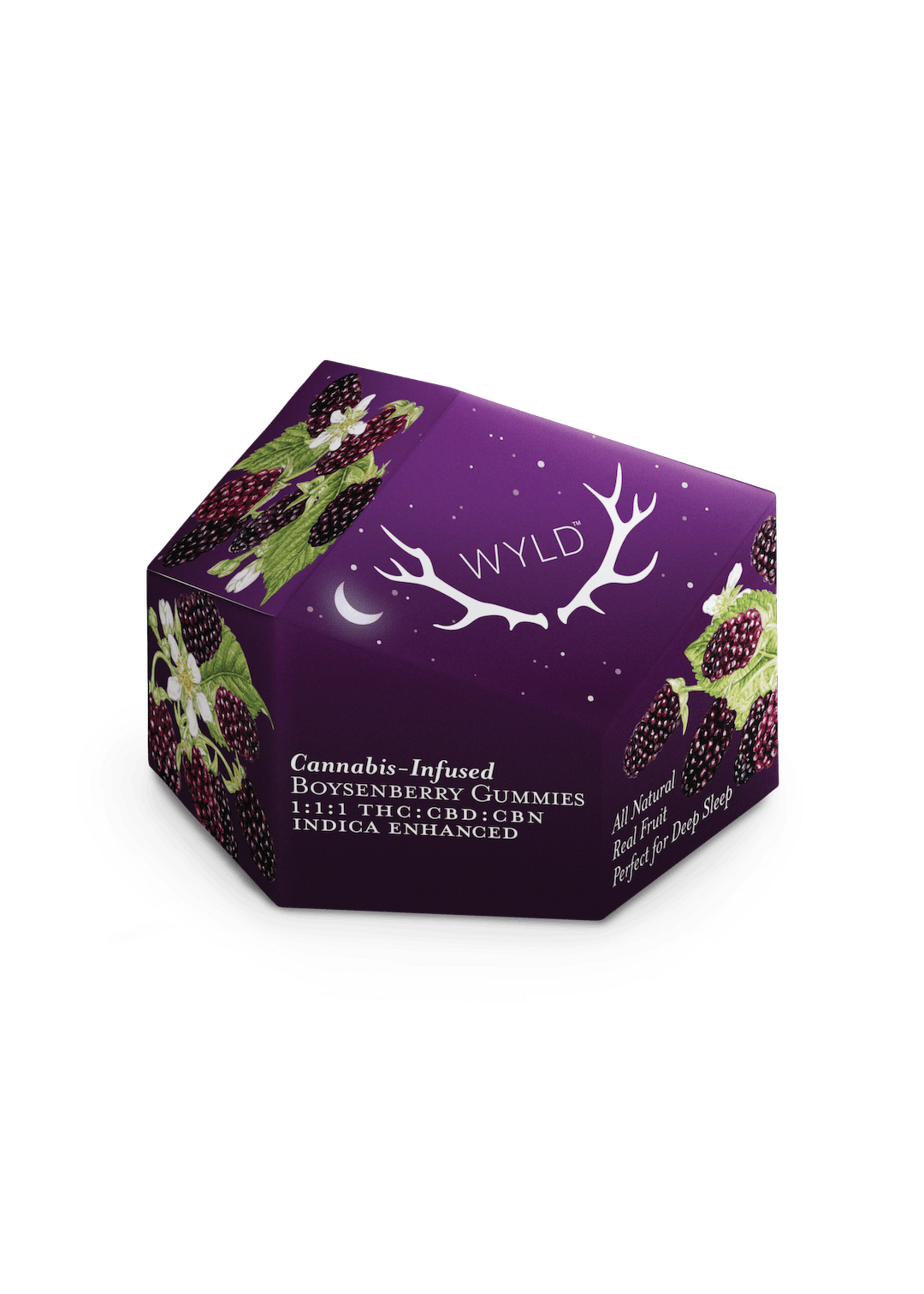 WYLD THC WYLD Boysenberry THC Gummy (5mg THC Per Serving)