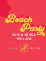 Pryes Brewing Pryes Brewing Cartographer Series Beach Party Tropical Sour 4 can
