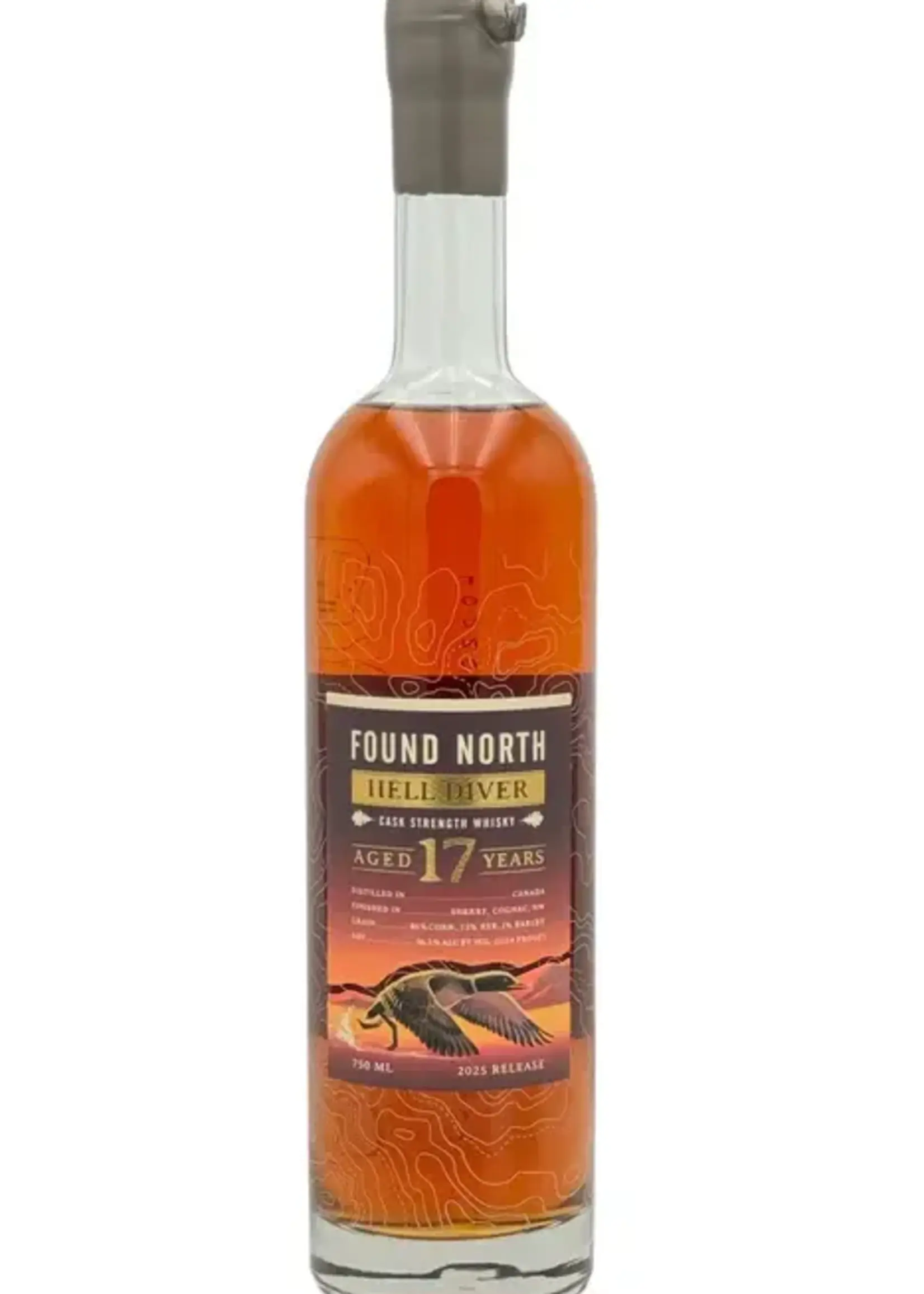Found North Found North Hell Diver 17yr Cask Strength Whisky 750ml