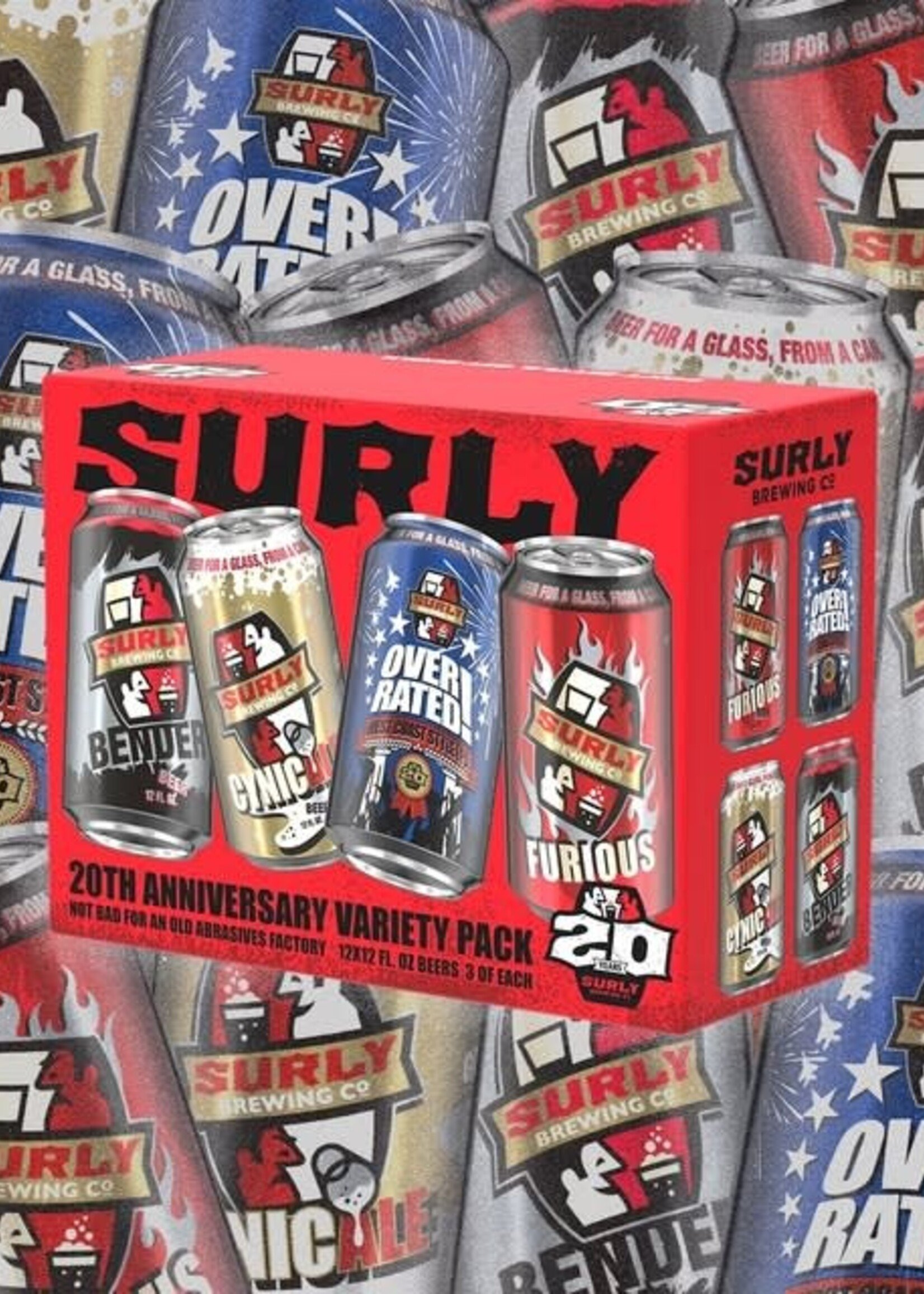 Surly Brewing Co Surly 20th Anniversary Variety Pack 12 can