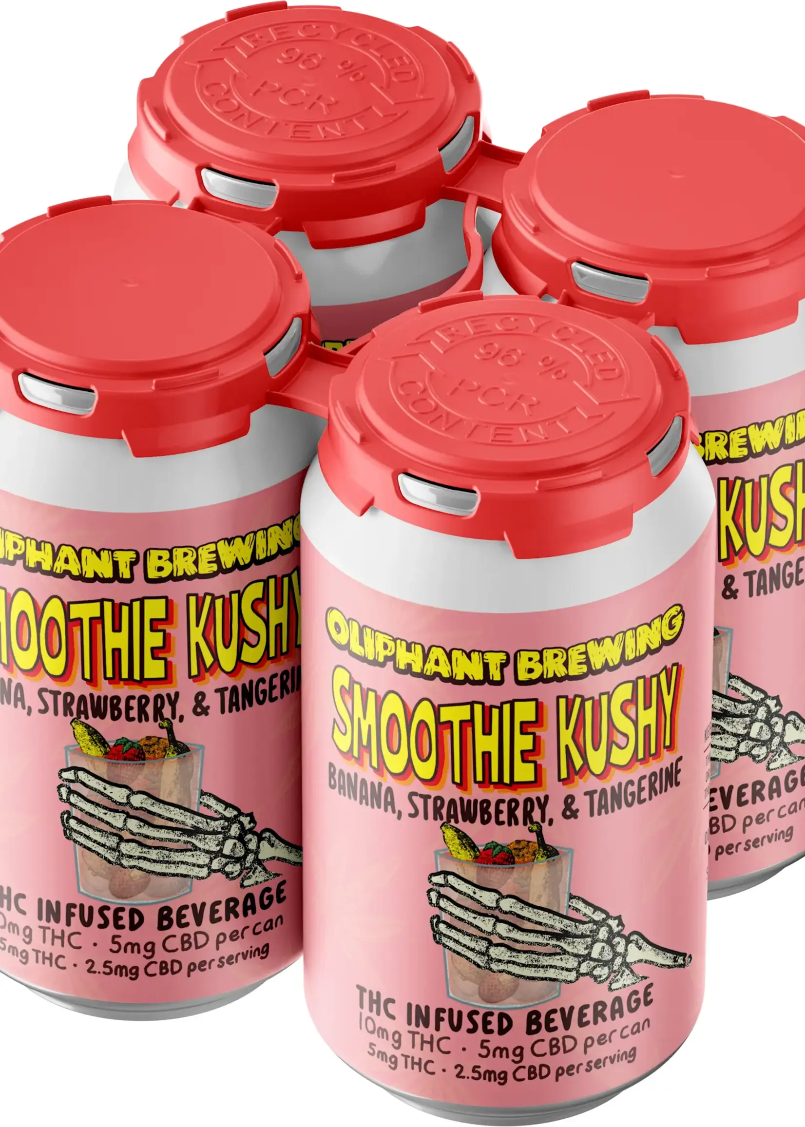 Oliphant Oliphant Smoothie Kushy 10mg THC/5mg CBD 4 can