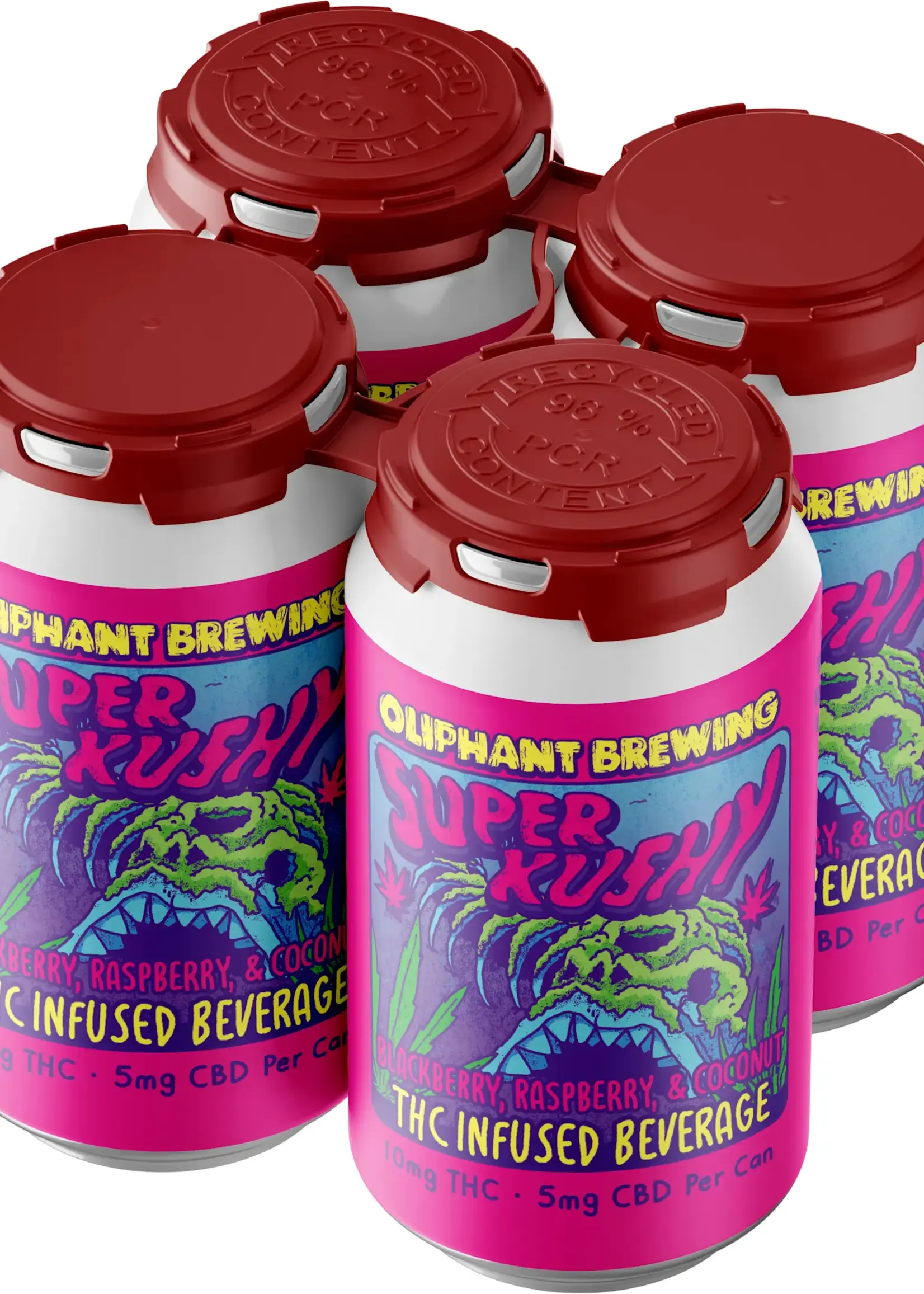 Oliphant Oliphant Super Kushy 10mg THC/5mg CBD 4 can