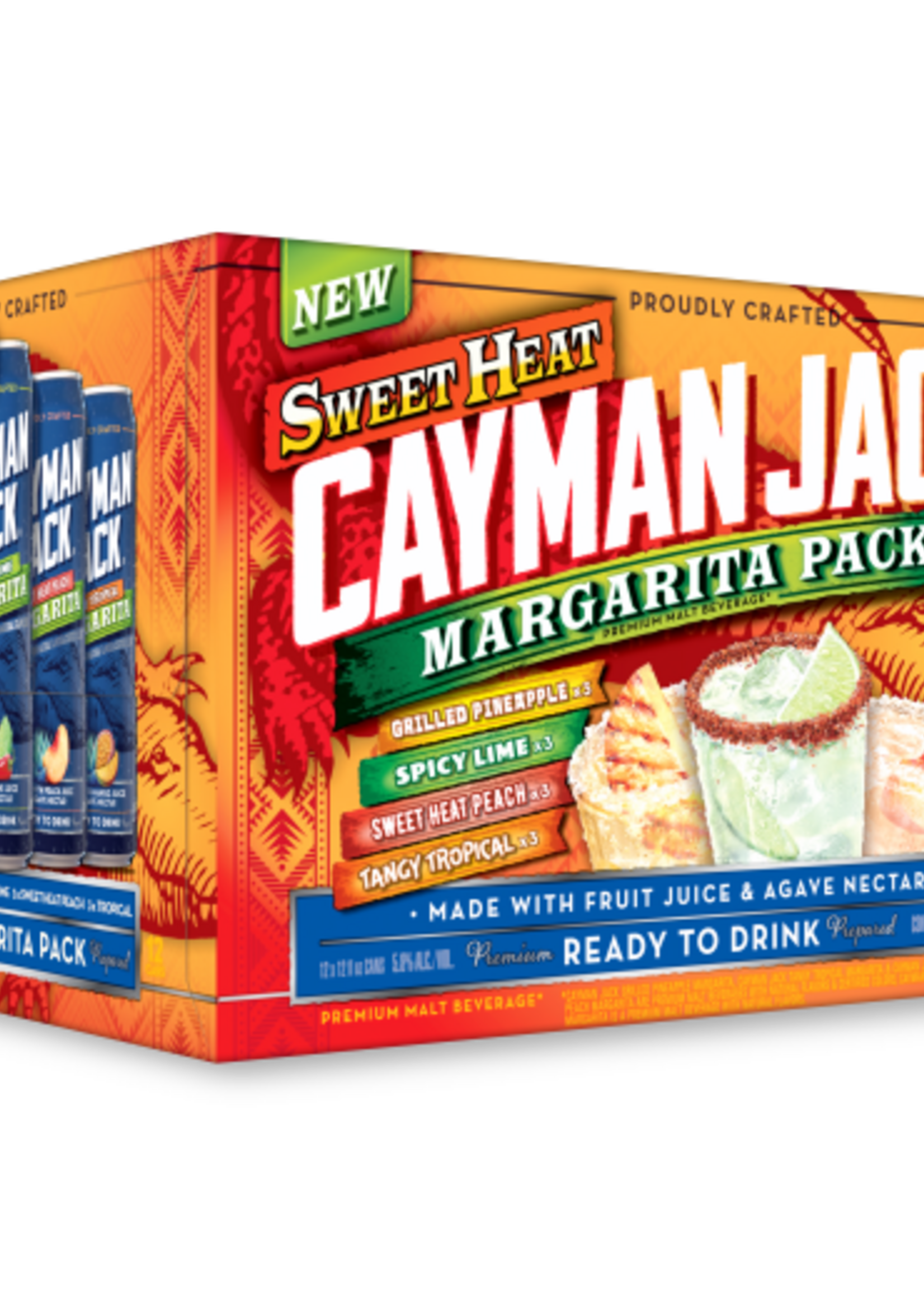 Cayman Jack Cayman Jack Sweet Heat Margarita Variety 12 can