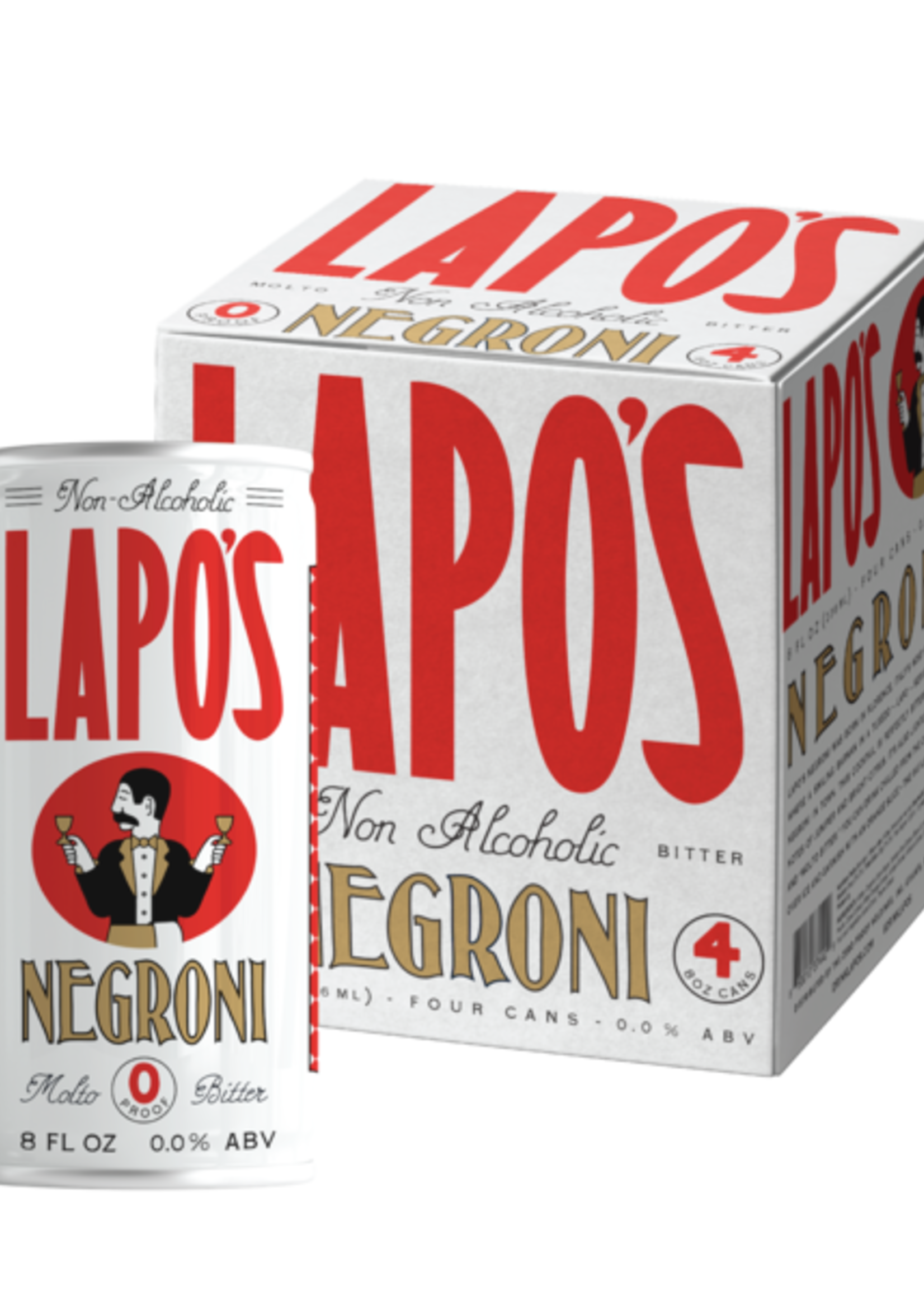 Lapo's Lapo's NA Negroni 4 can