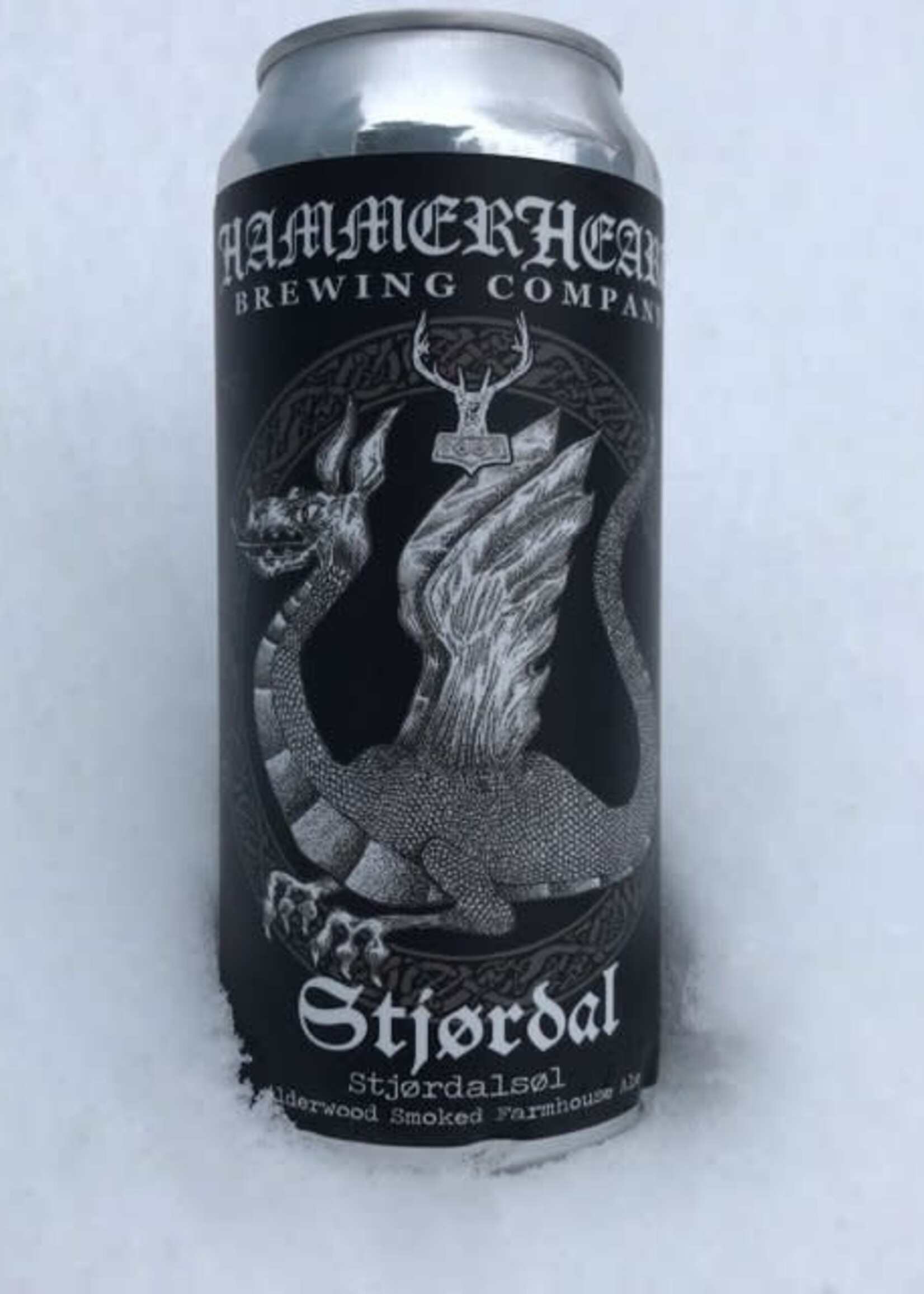 Hammerheart Hammerheart Stjørdal Smoked Farmhouse Ale 4 can