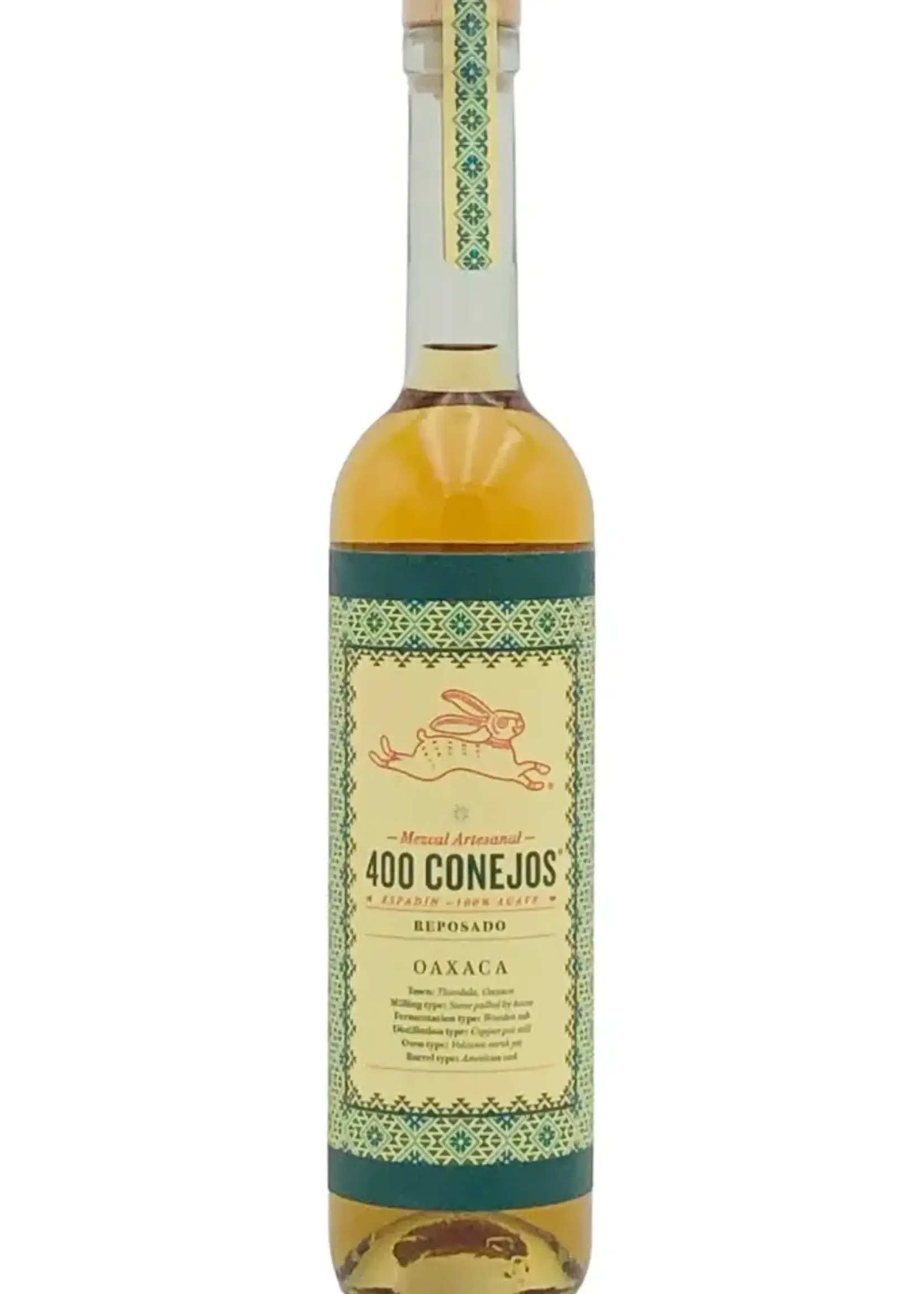 400 Conejos 400 Conejos Espadin Reposado Mezcal 750ml
