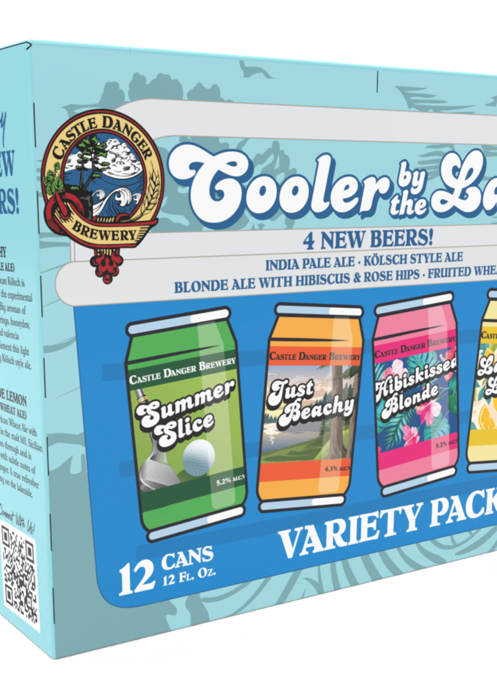 Castle Danger Brewing Co Castle Danger Cooler By The Lake Summer Variety 12 Can