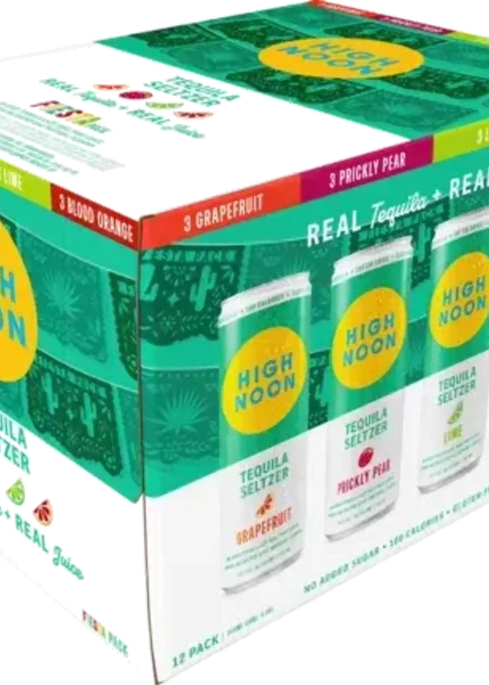 High Noon Sun Sips High Noon Fiesta Tequila Variety 12 can