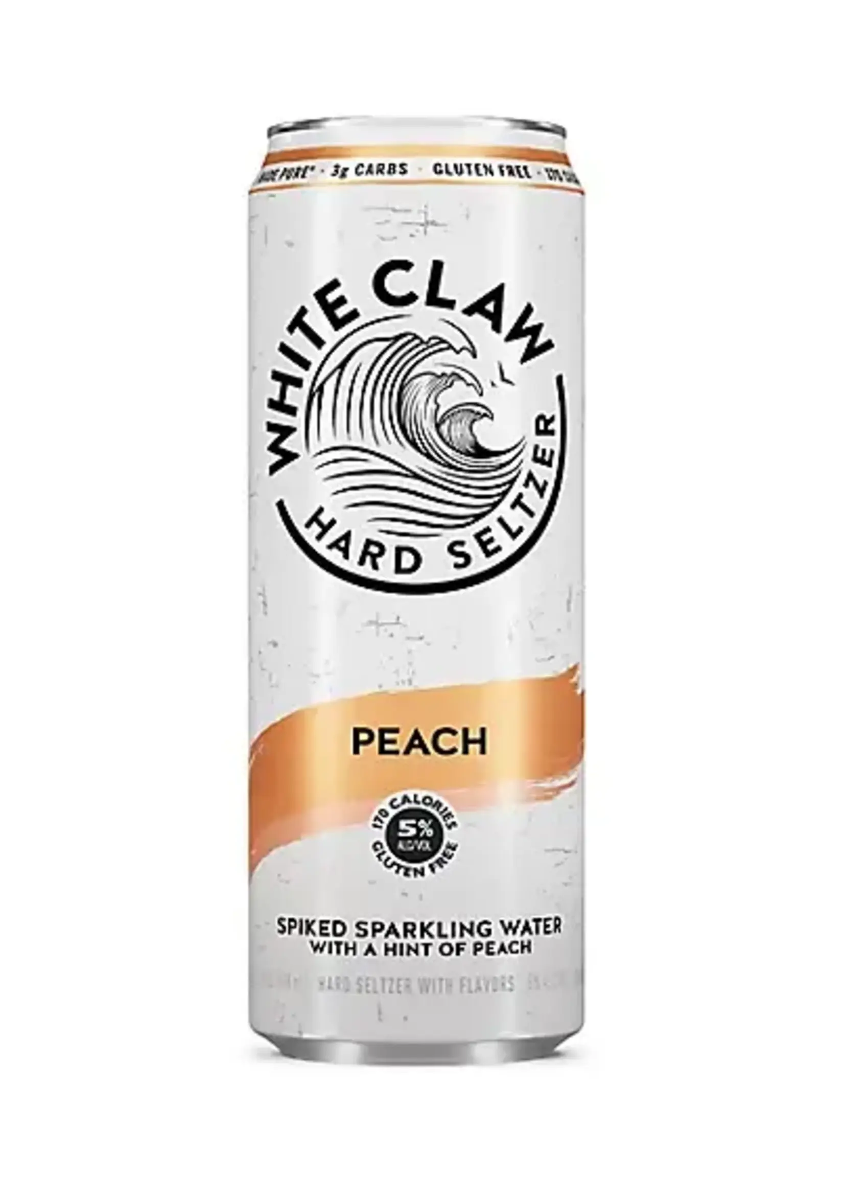 Mike's White Claw White Claw Peach Seltzer 19.2oz can