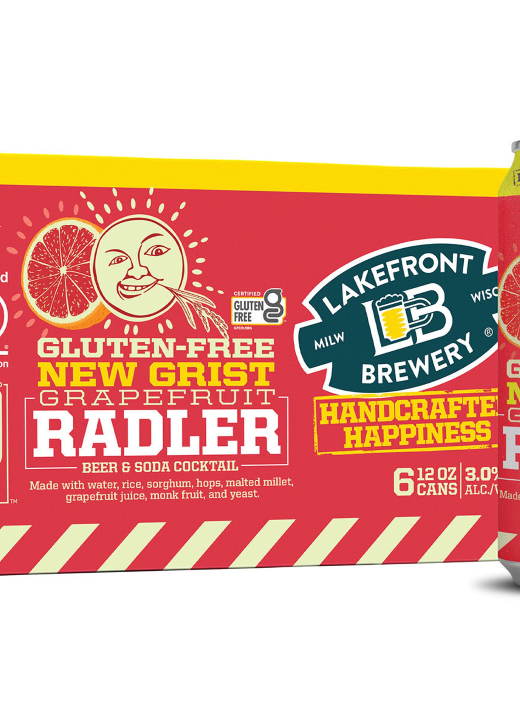 Lakefront Lakefront New Grist Grapefruit Radler 6 can