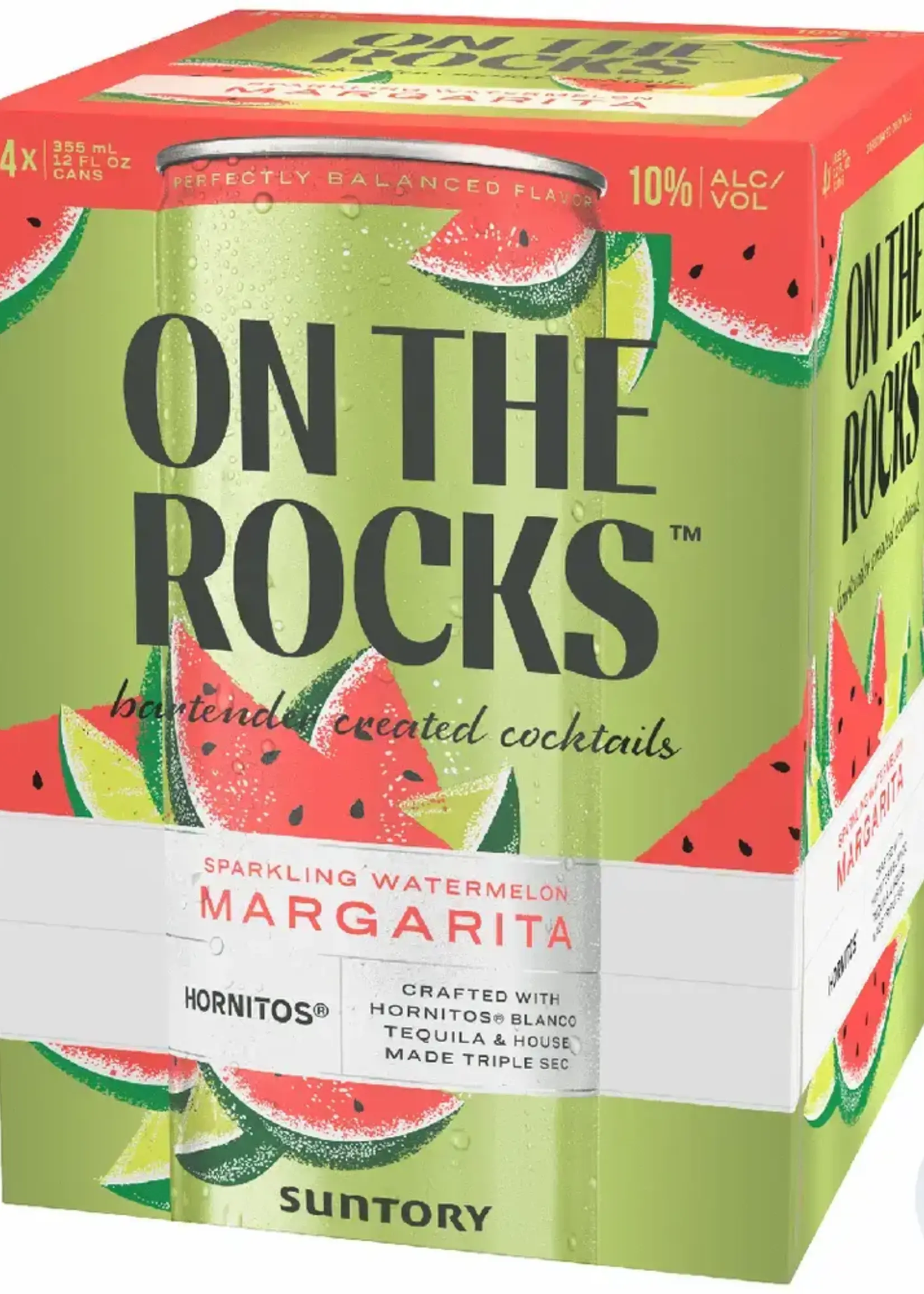 On The Rocks (OTR) On The Rocks Watermelon Margarita RTD 4 can