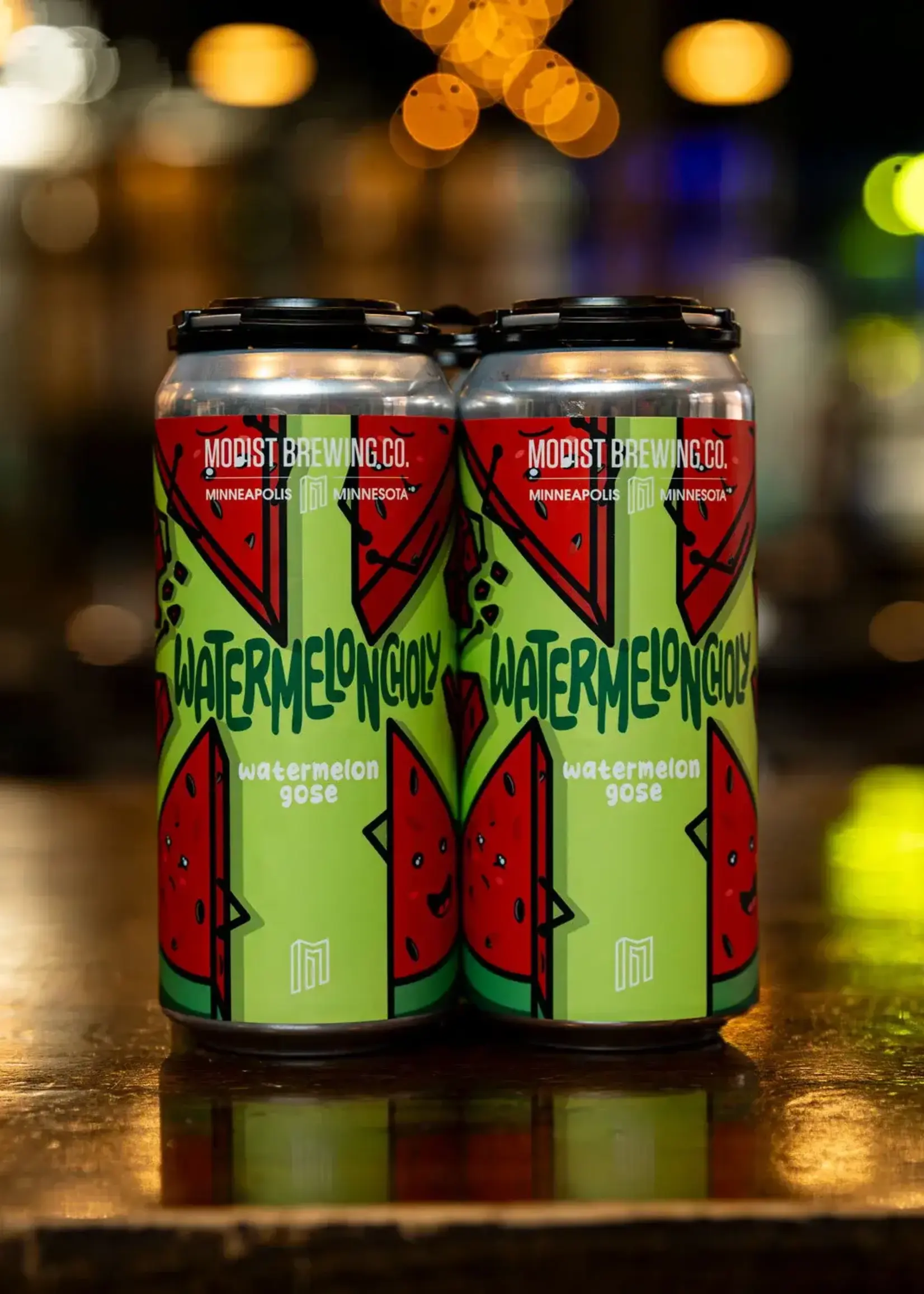 Modist Brewing Company Modist Watermeloncholy Watermelon Gose 4 can