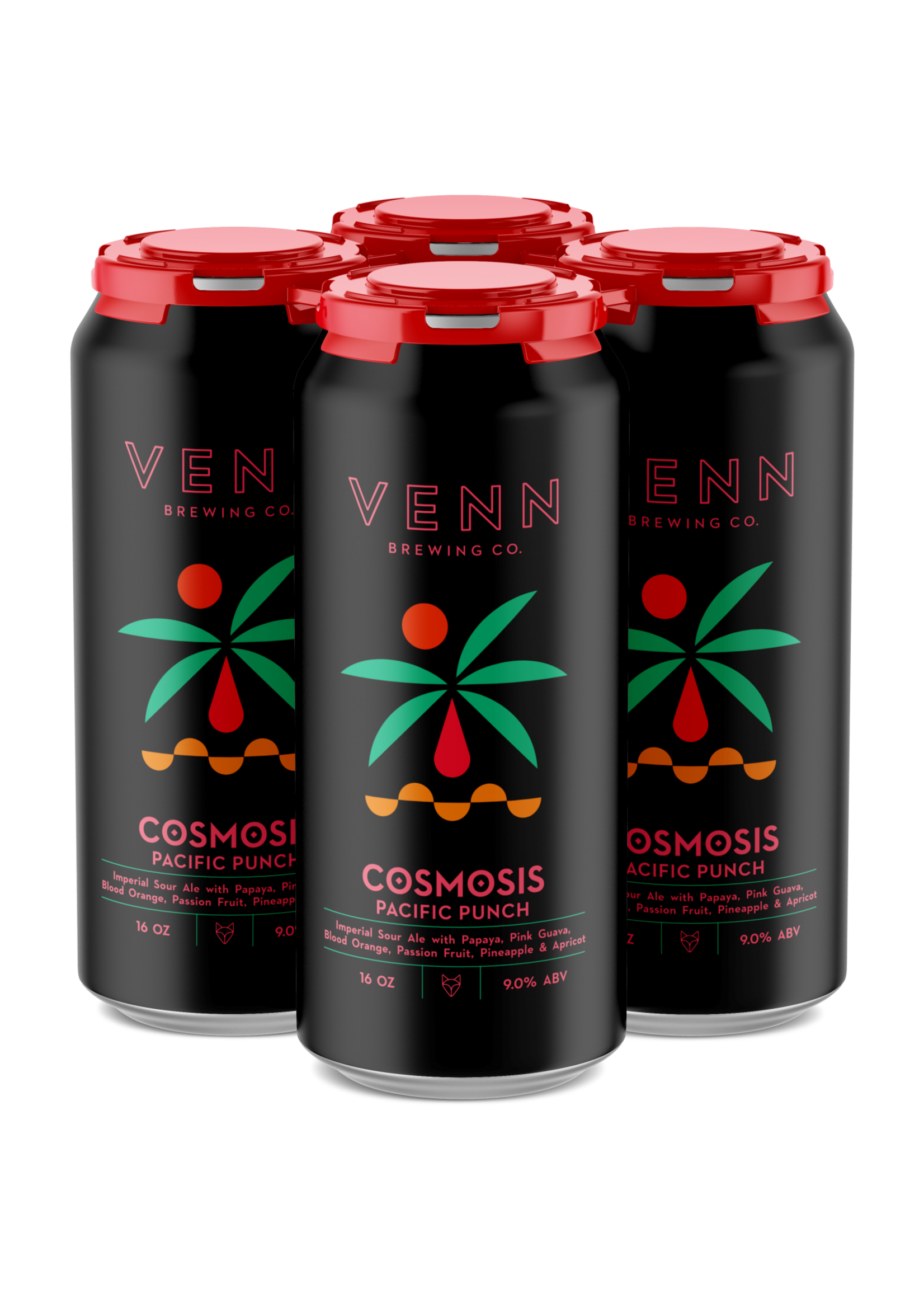 Venn Brewing Venn Brewing Cosmosis: Pacific Punch Sour 4 pack